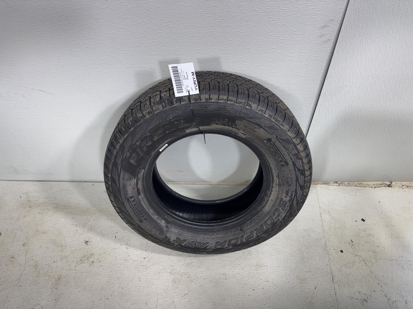 Tire 265/70R17 Pirelli Scorpion ATR 115T M+S-11/32