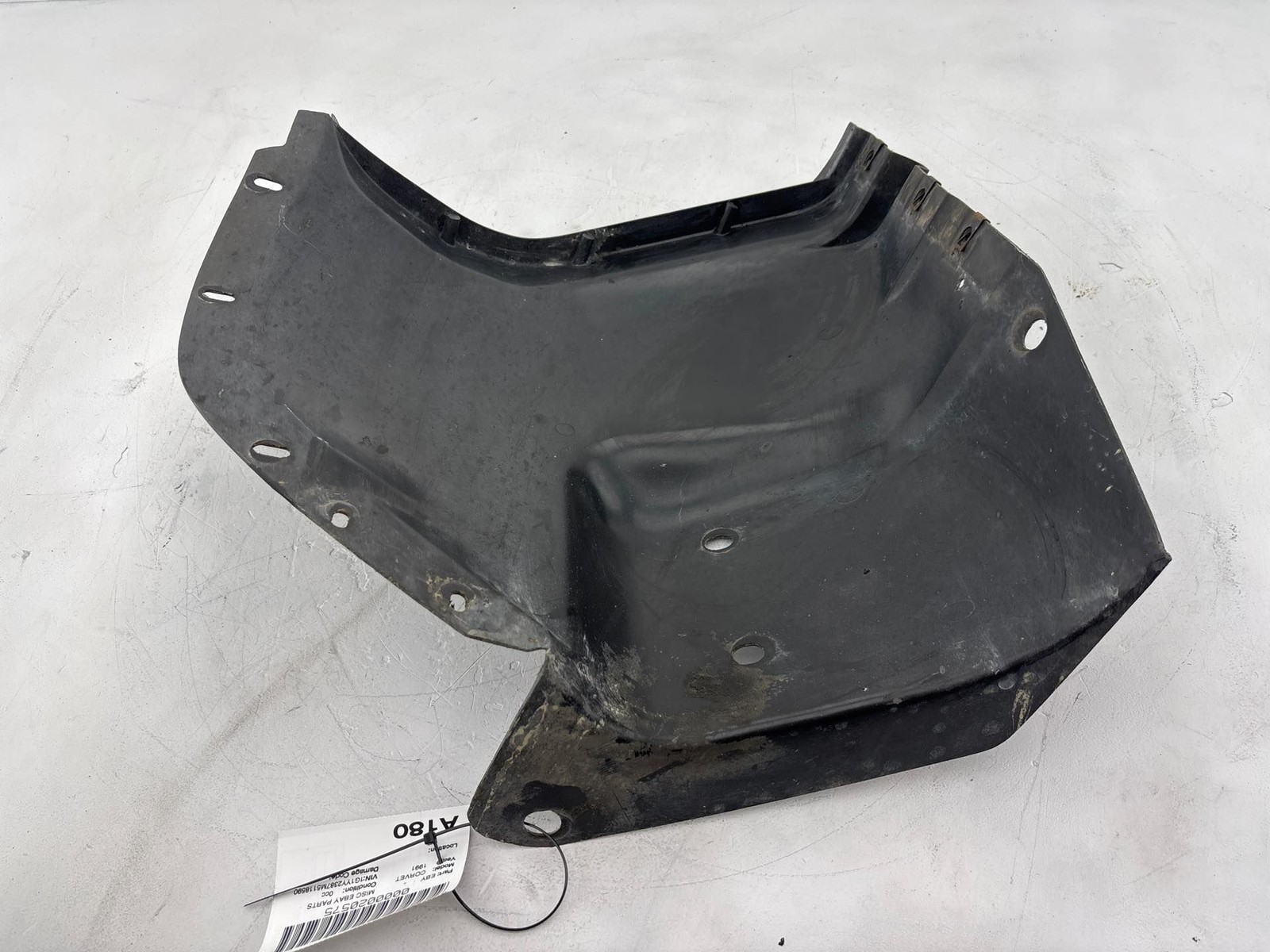 1988-1996 Chevrolet Corvette Front Right Wheelhouse Inner Fender Liner OEM