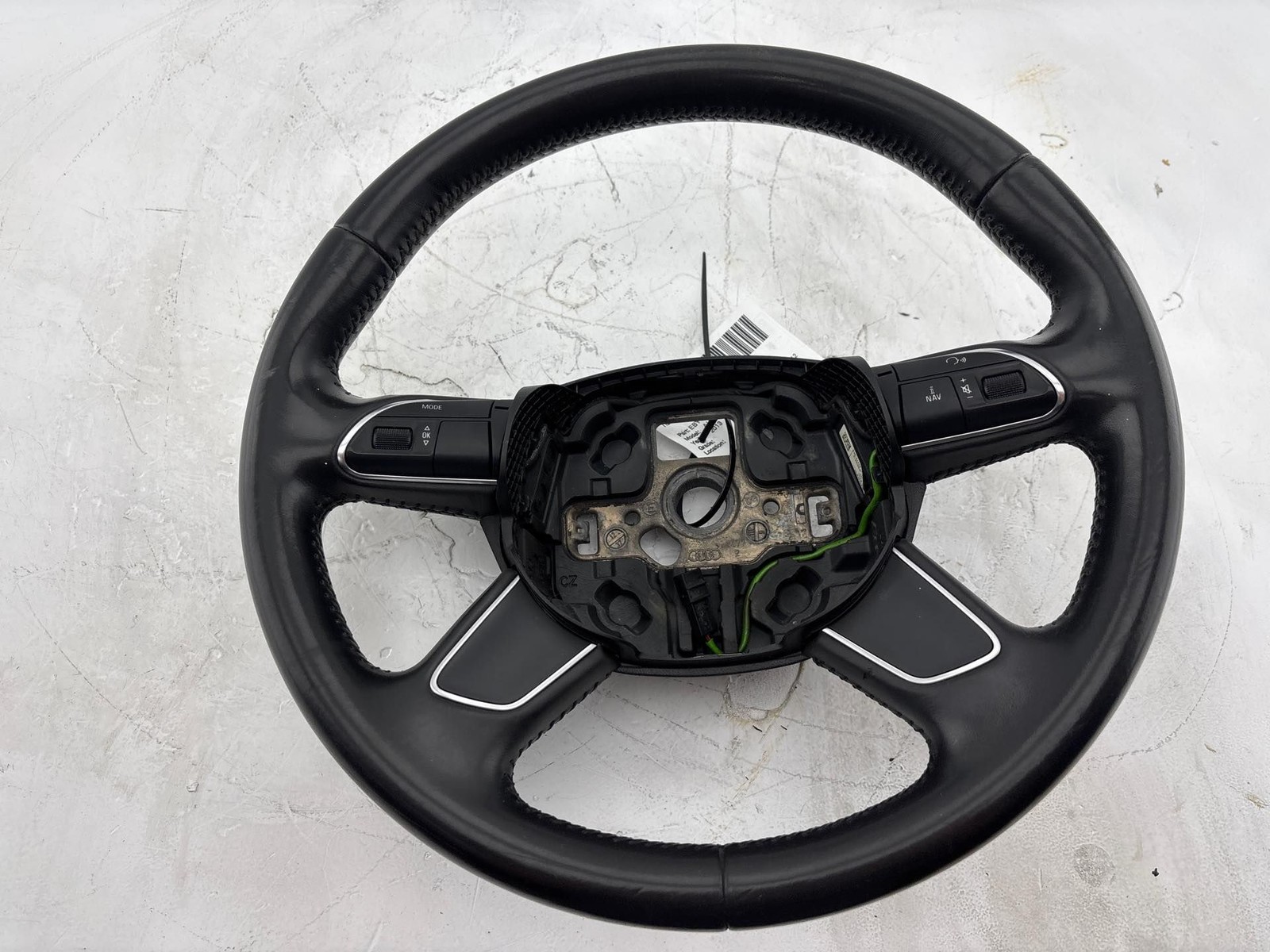 2013 - 2016 Audi A4 S4 Steering Wheel Black OEM 4L0419091AC