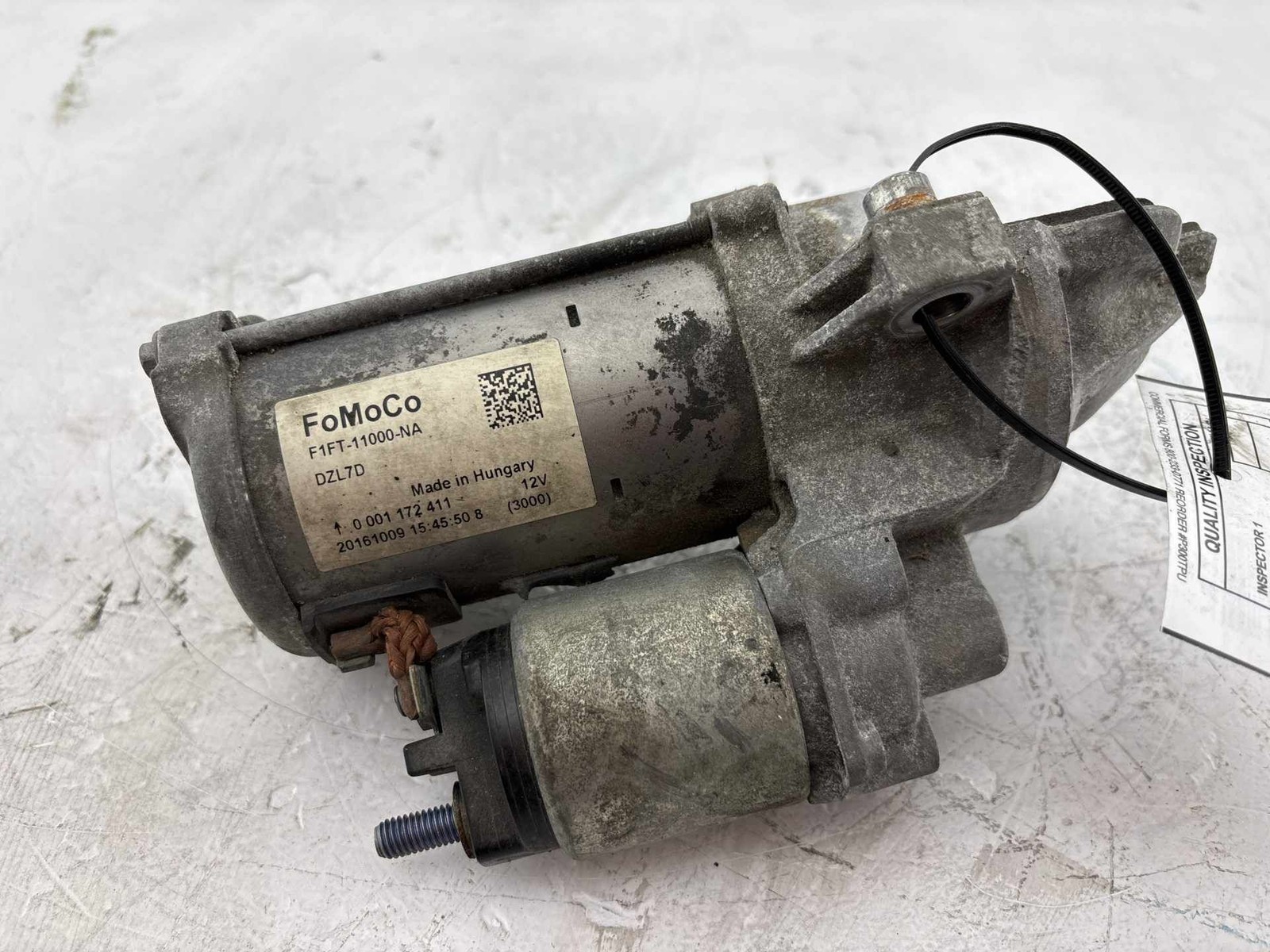 2016-2018 Ford Focus RS Starter Motor Assembly OEM