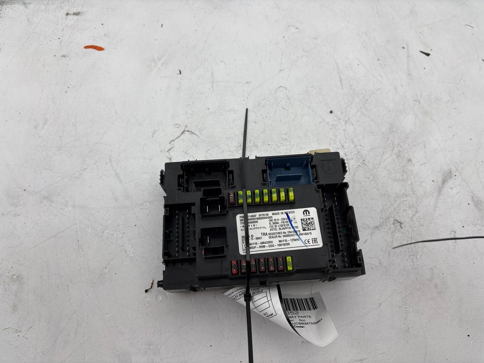 2021 Jeep Compass 2.4L Fuse Box Relay Control Module OEM