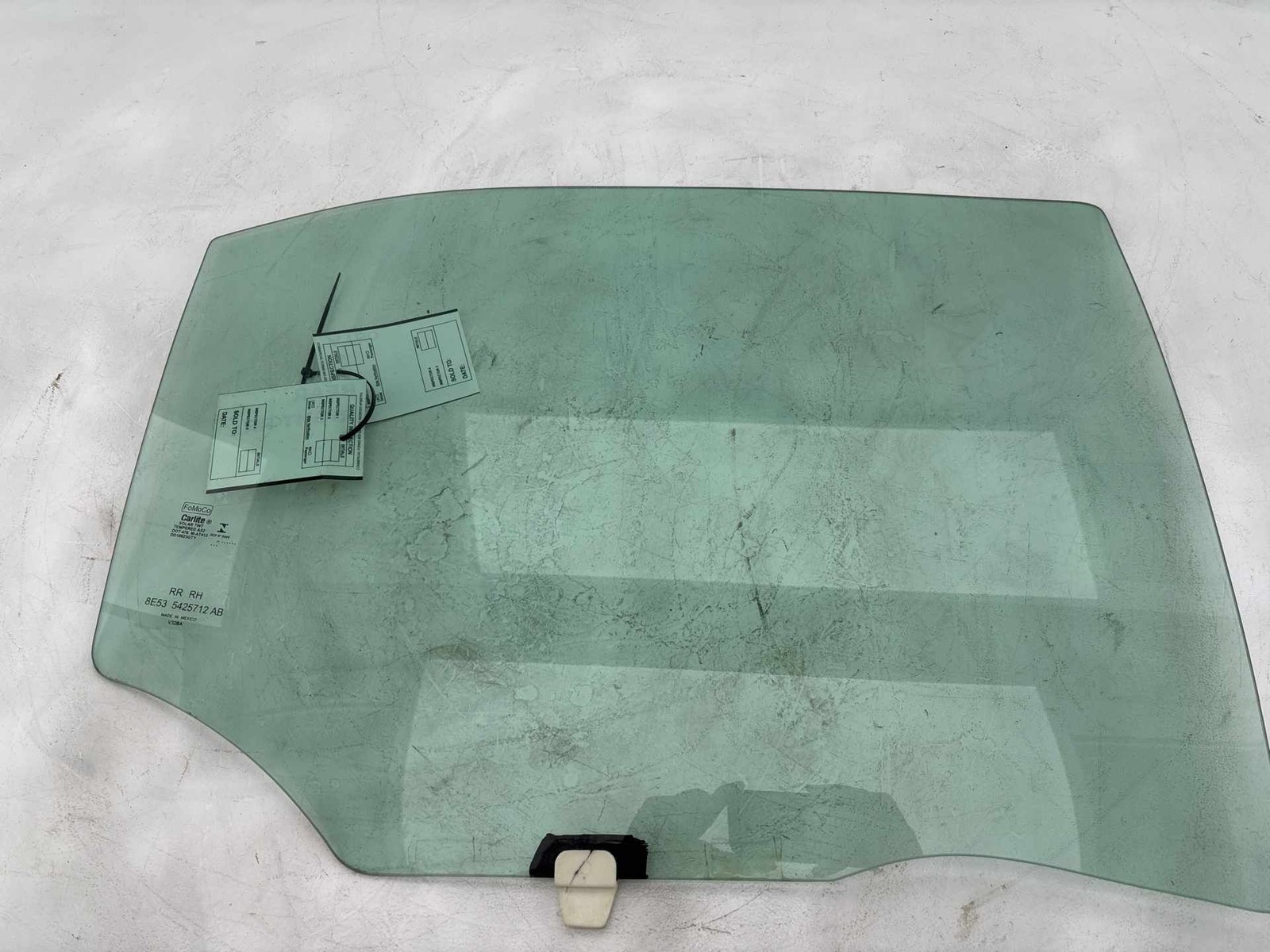 2006-2012 Ford Fusion Rear Right Door Window Glass OEM