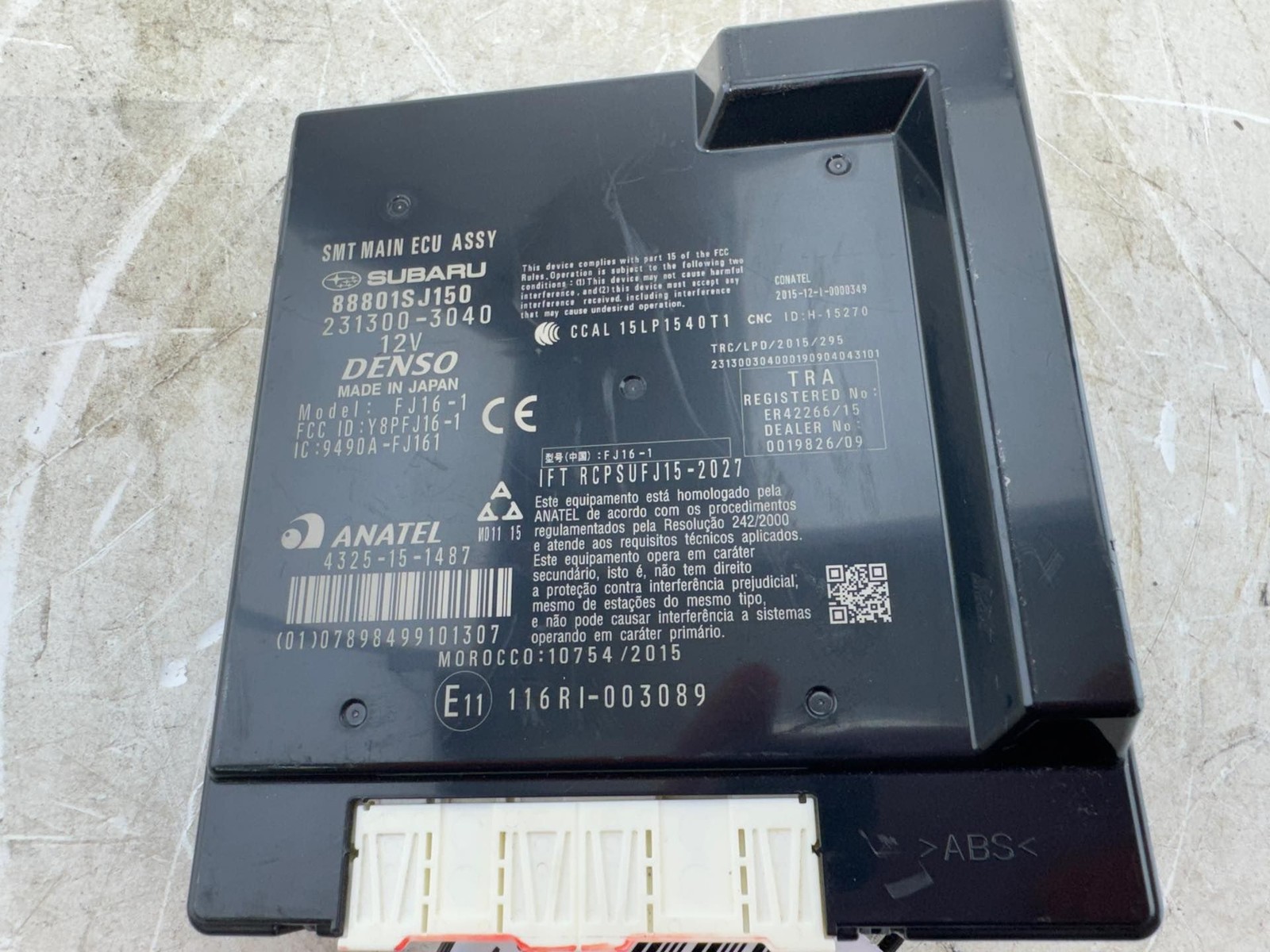 2019-2020 Subaru Forester Keyless Access Control Module OEM 88801SJ150