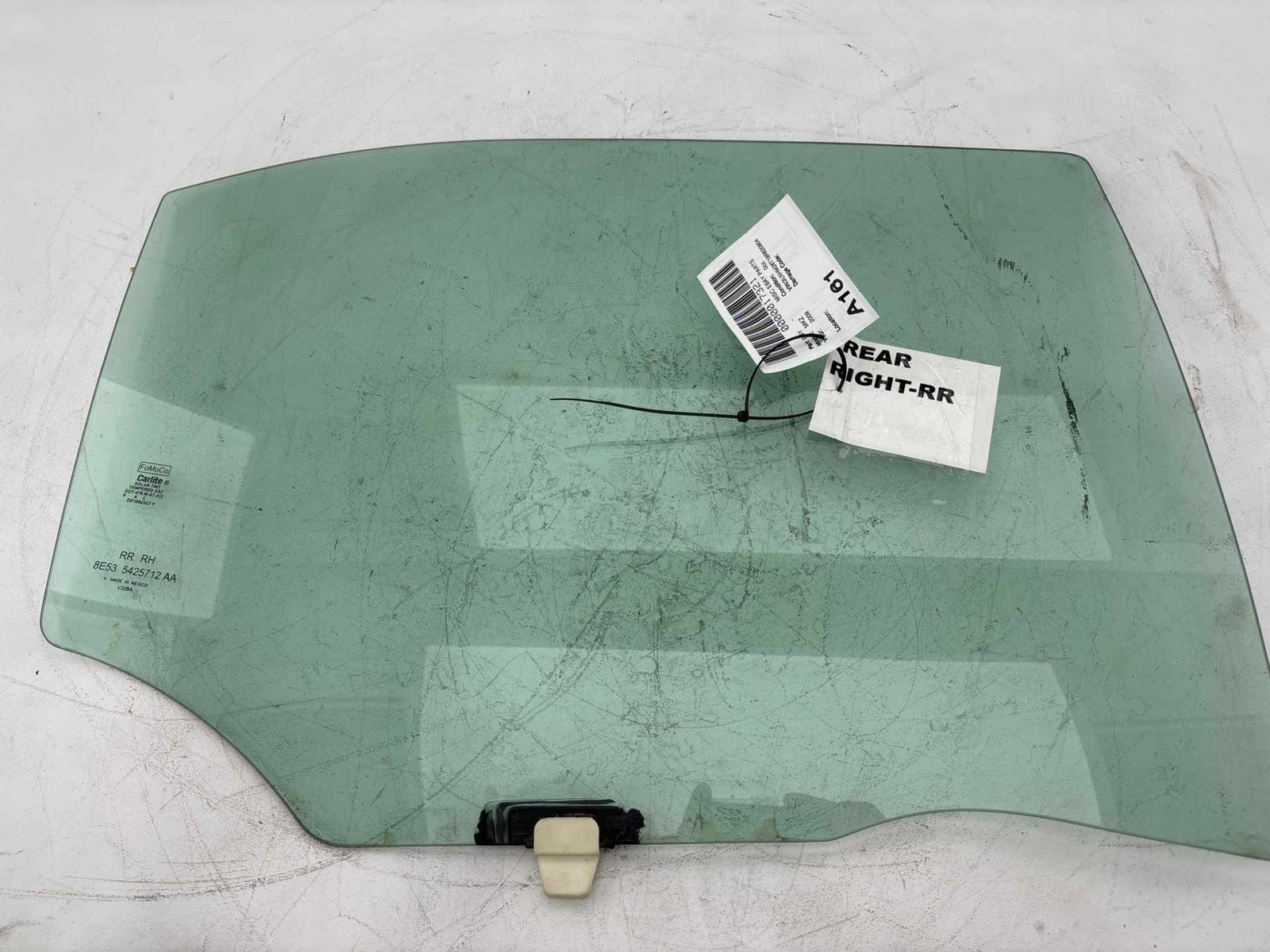 2007-2012 Lincoln MKZ Rear Right Door Window Glass OEM