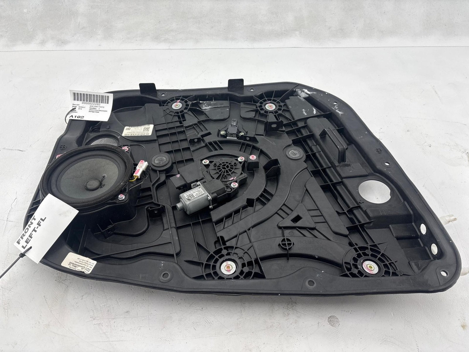 2019-2020 Kia Sorento Front Left Door Window Regulator OEM