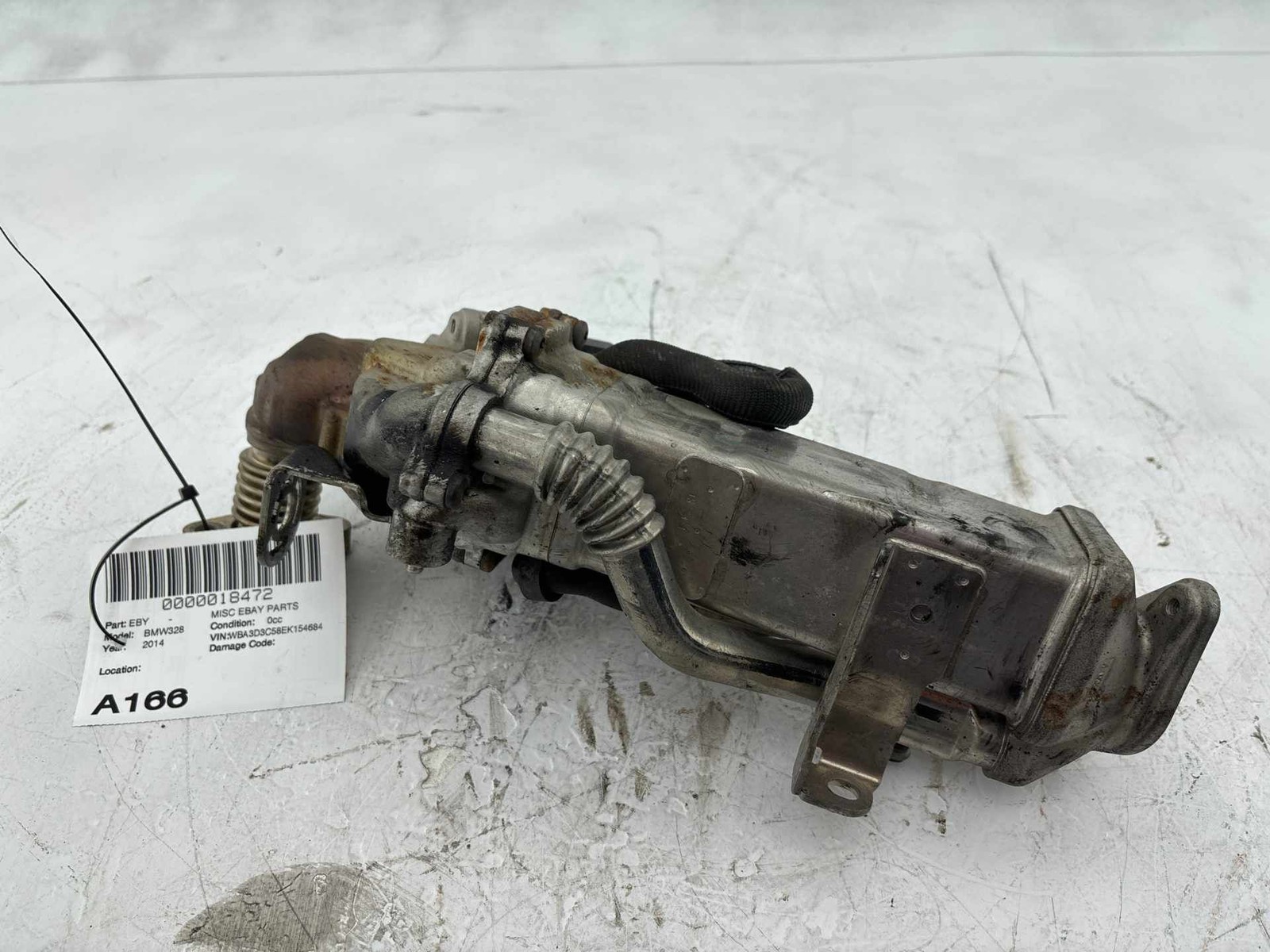 2014 - 2018 BMW 328d F30 EGR Engine Exhaust Cooler Valve OEM