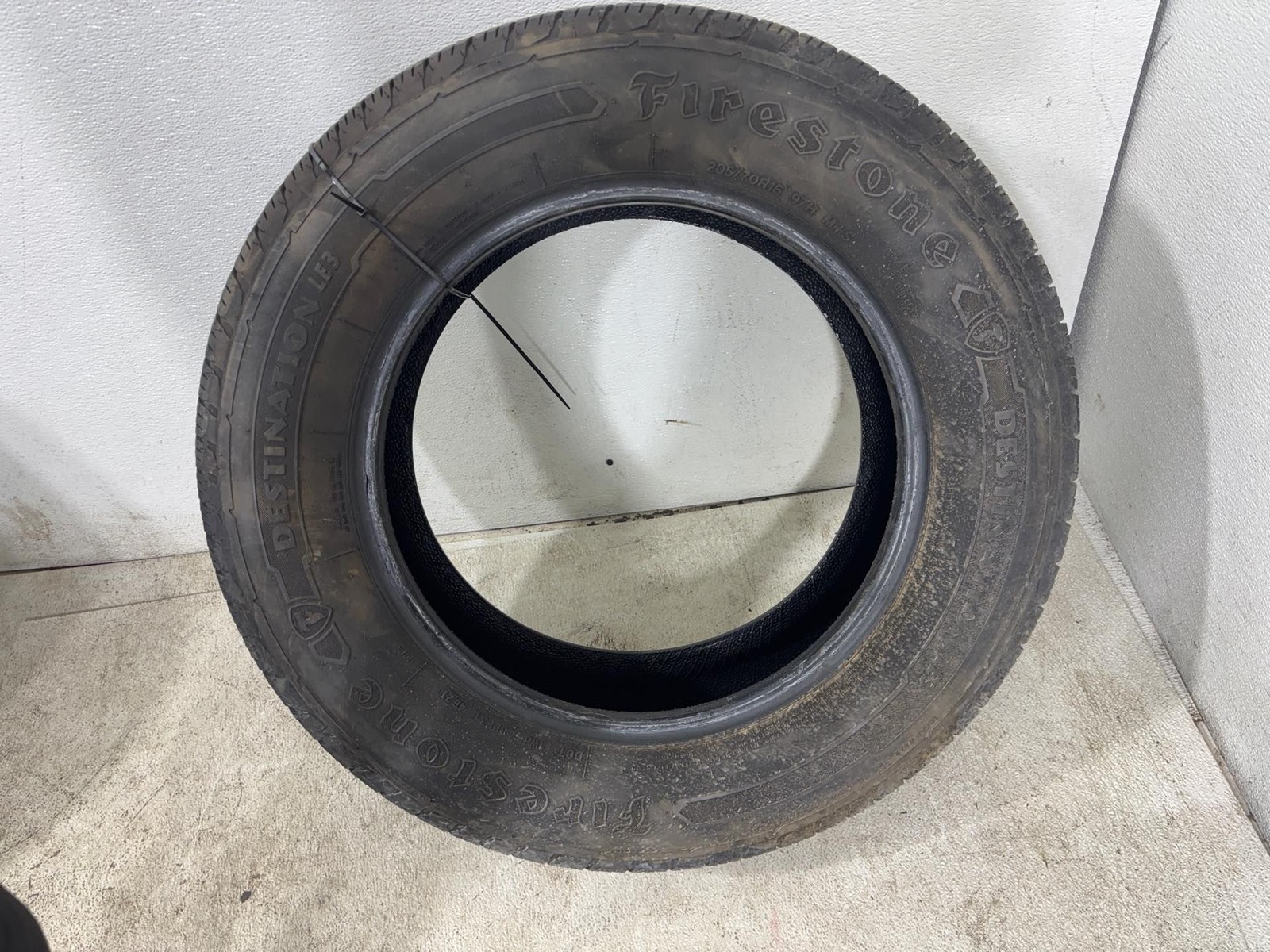 Firestone Destination LE3 Used Tire 205/70 R16 97H M+S 7/32