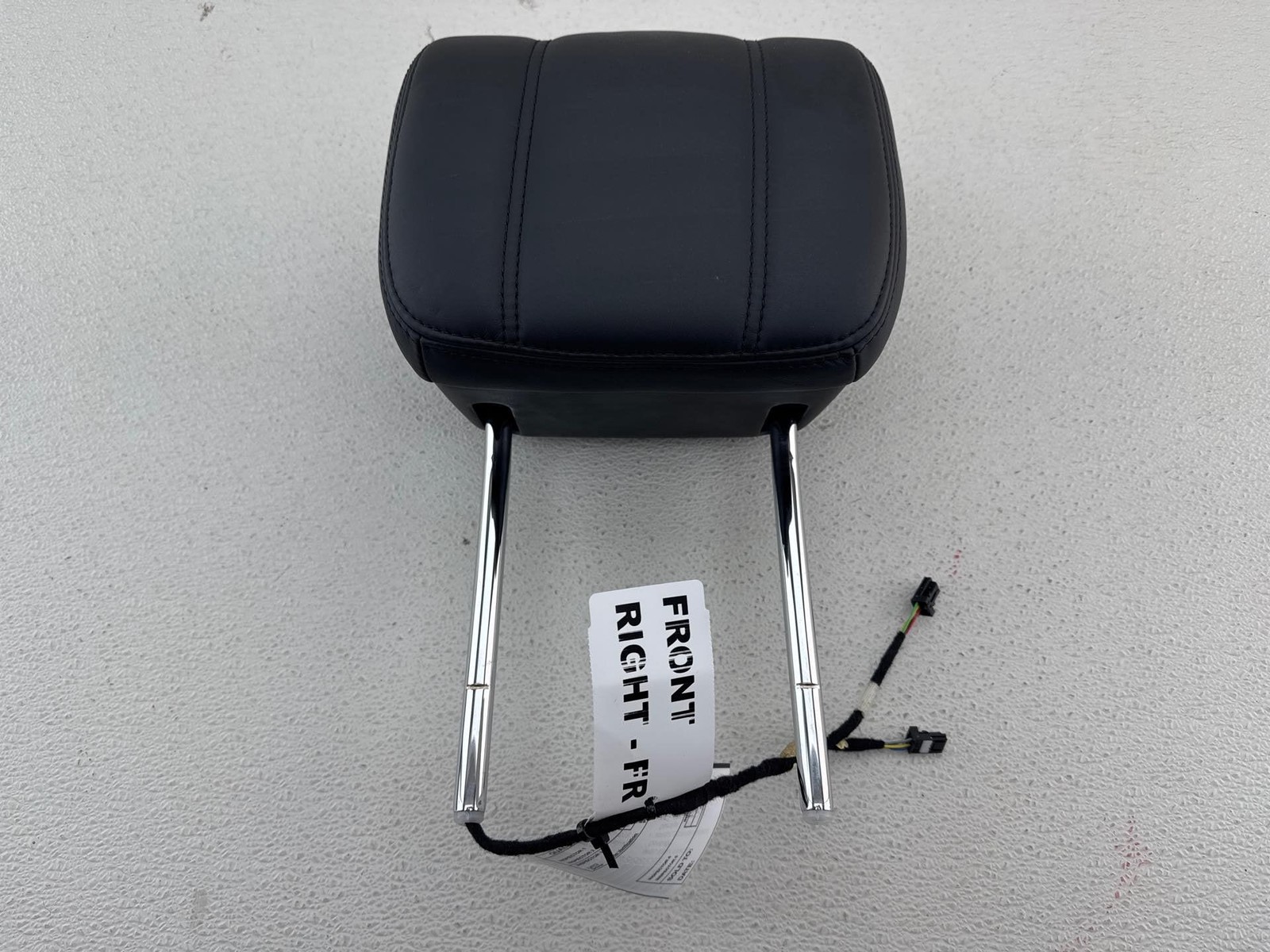 2018/2019 RANGE ROVER FRONT RIGHT HEADREST HEAD REST LEATHER EBONY
