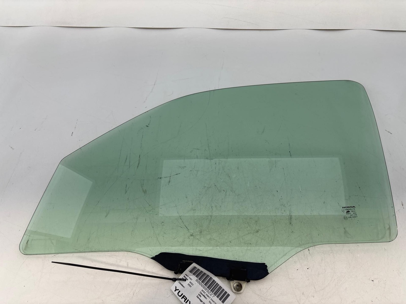 2006 2012 HONDA RIDGELINE RT FRONT LEFT DRIVER DOOR GLASS OEM