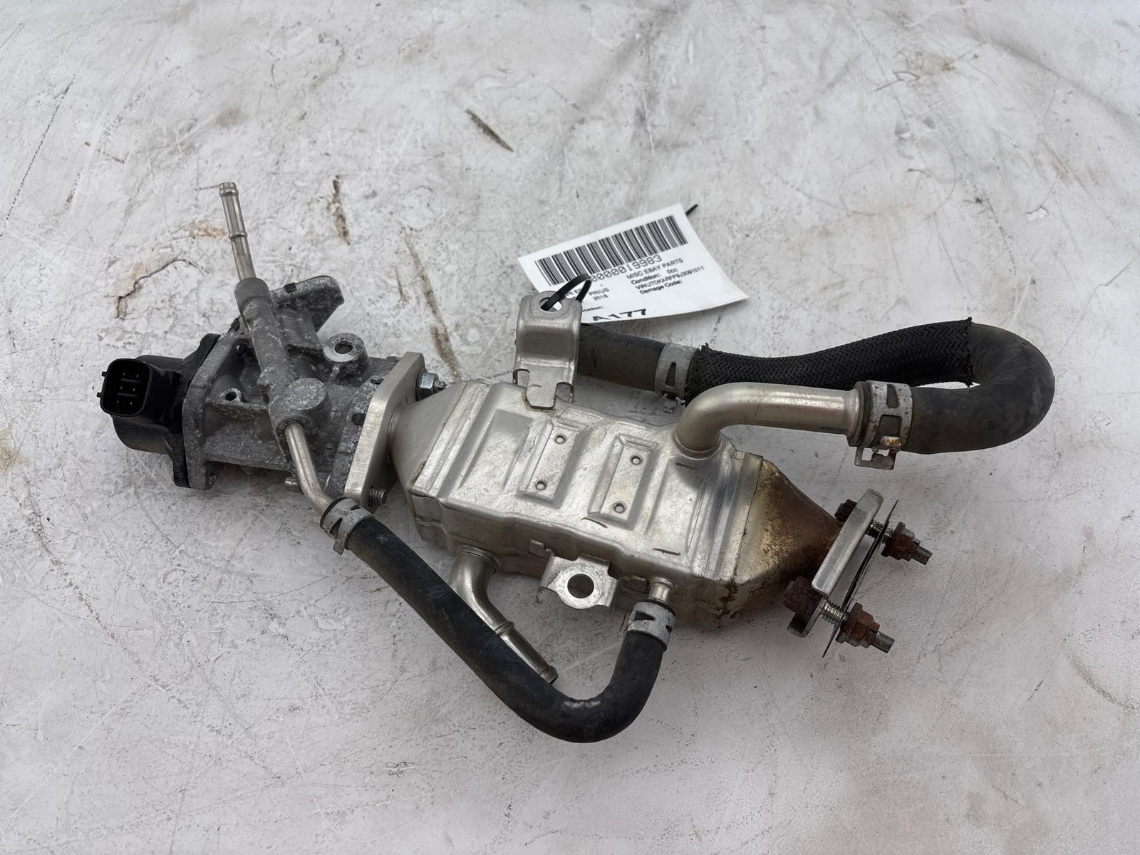 2017-2022 Toyota Prius Prime 1.8 Engine EGR Exhaust Cooler W/ Valve Assembly OEM