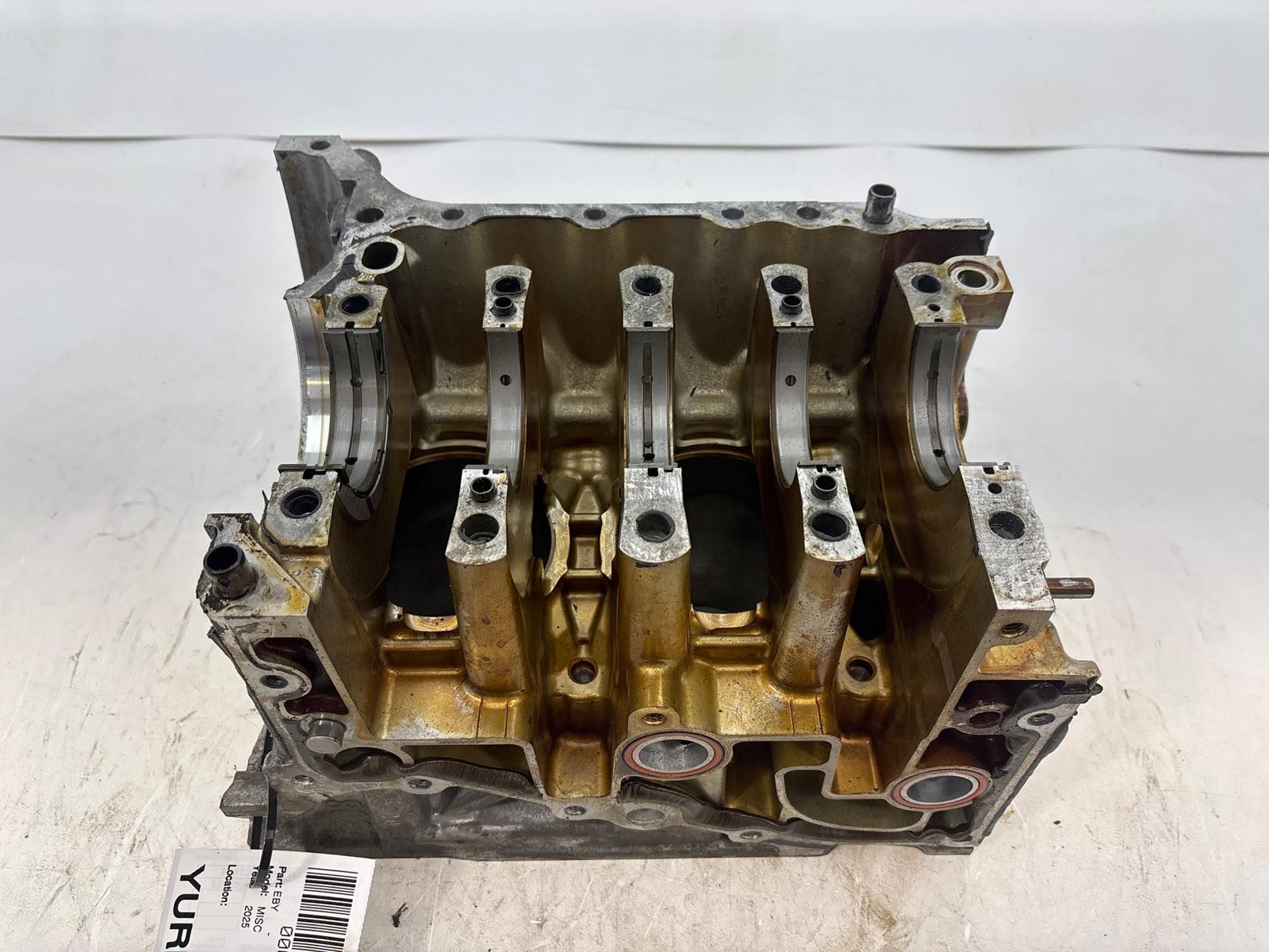 2017-2022 SUBARU IMPREZA 2.0L H4 FRONT LEFT SIDE ENGINE MOTOR CYLINDER BLOCK OEM