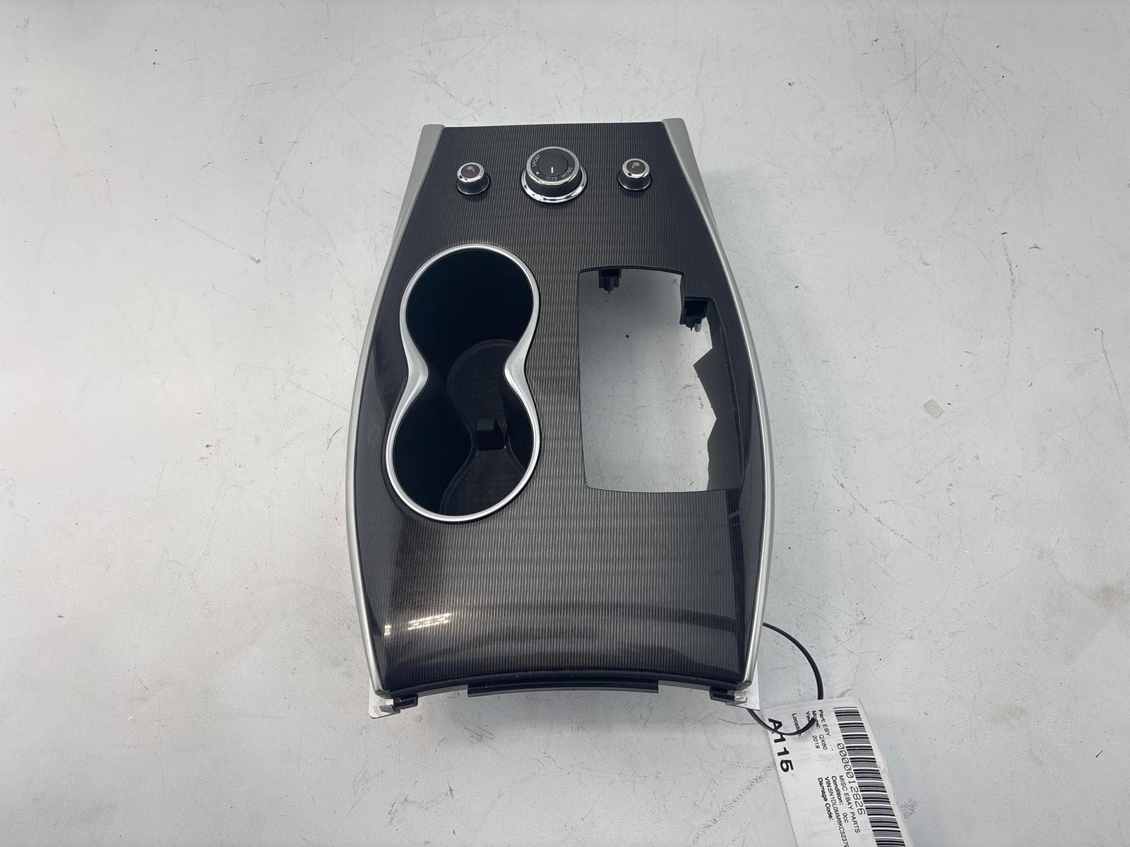 2017 - 2020 INFINITI QX60 CENTER CONSOLE PANEL COVER TRIM PLATE & CUP HOLDER OEM