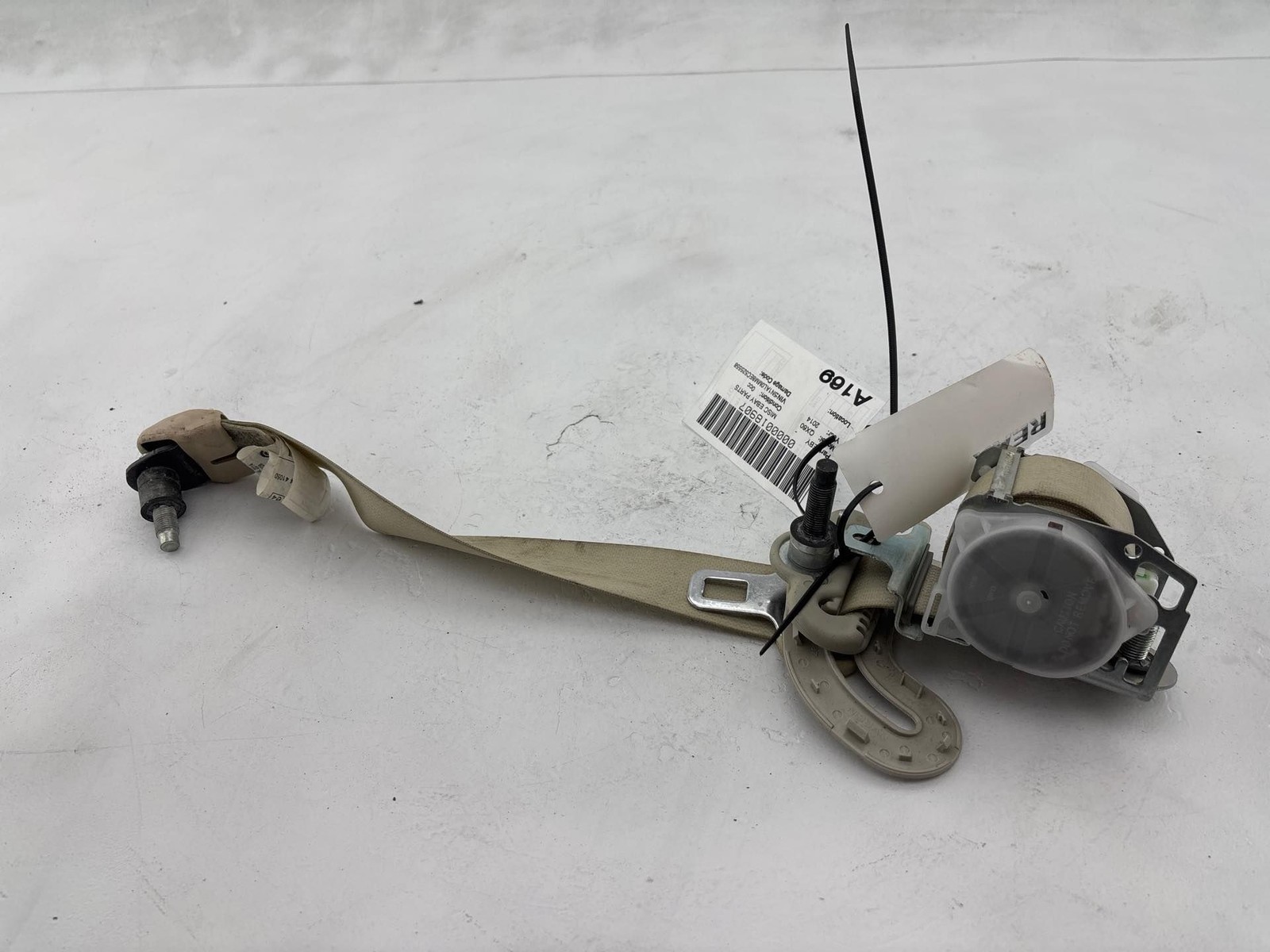 2013 - 2020 Infiniti QX60 JX35 Rear Left Side 3RD Row Seat Belt Retractor OEM