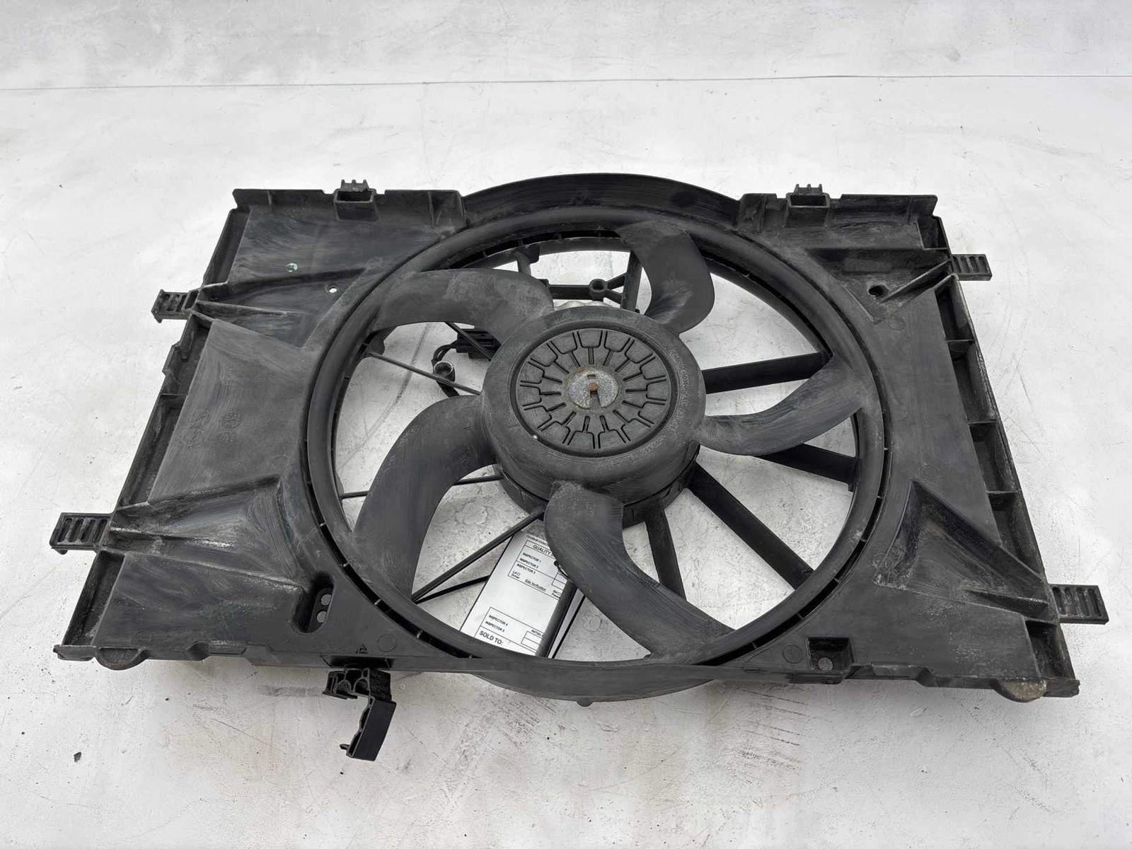 2010-2012 Ford Fusion 2.5L Radiator Cooling Fan OEM BE53-8C607-AA