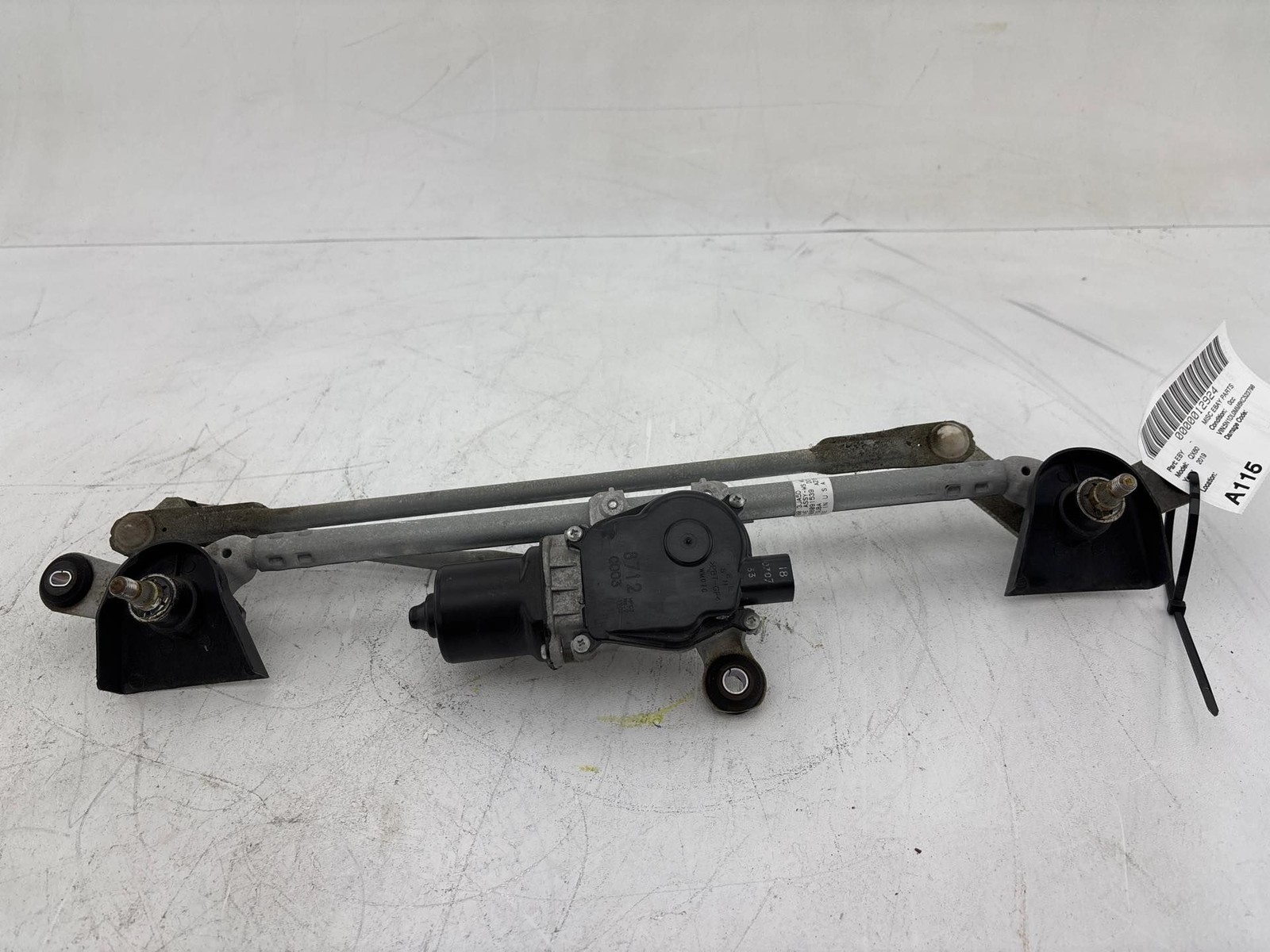 2013 - 2020 INFINITI QX60 WINDSHIELD WIPER TRANSMISSION LINKAGE W/ MOTOR OEM
