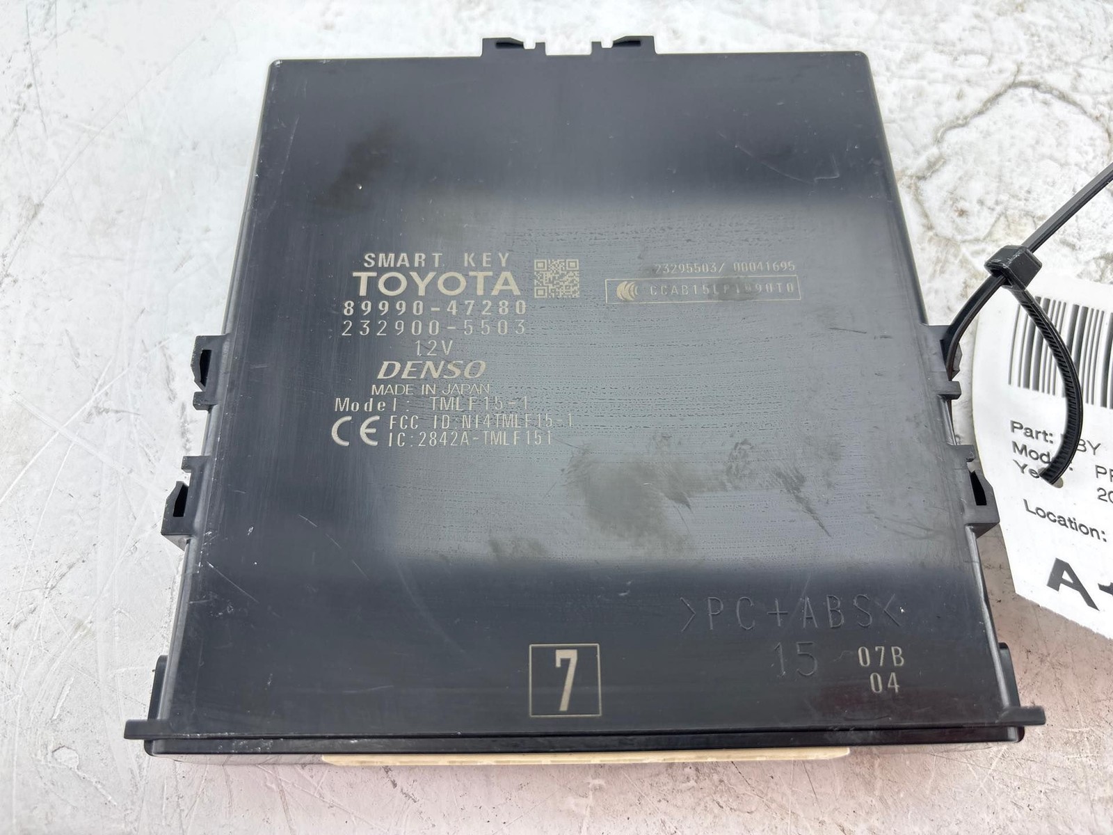 2017-2020 Toyota Prius Prime Smart Key Keyless Ignition Control Module OEM