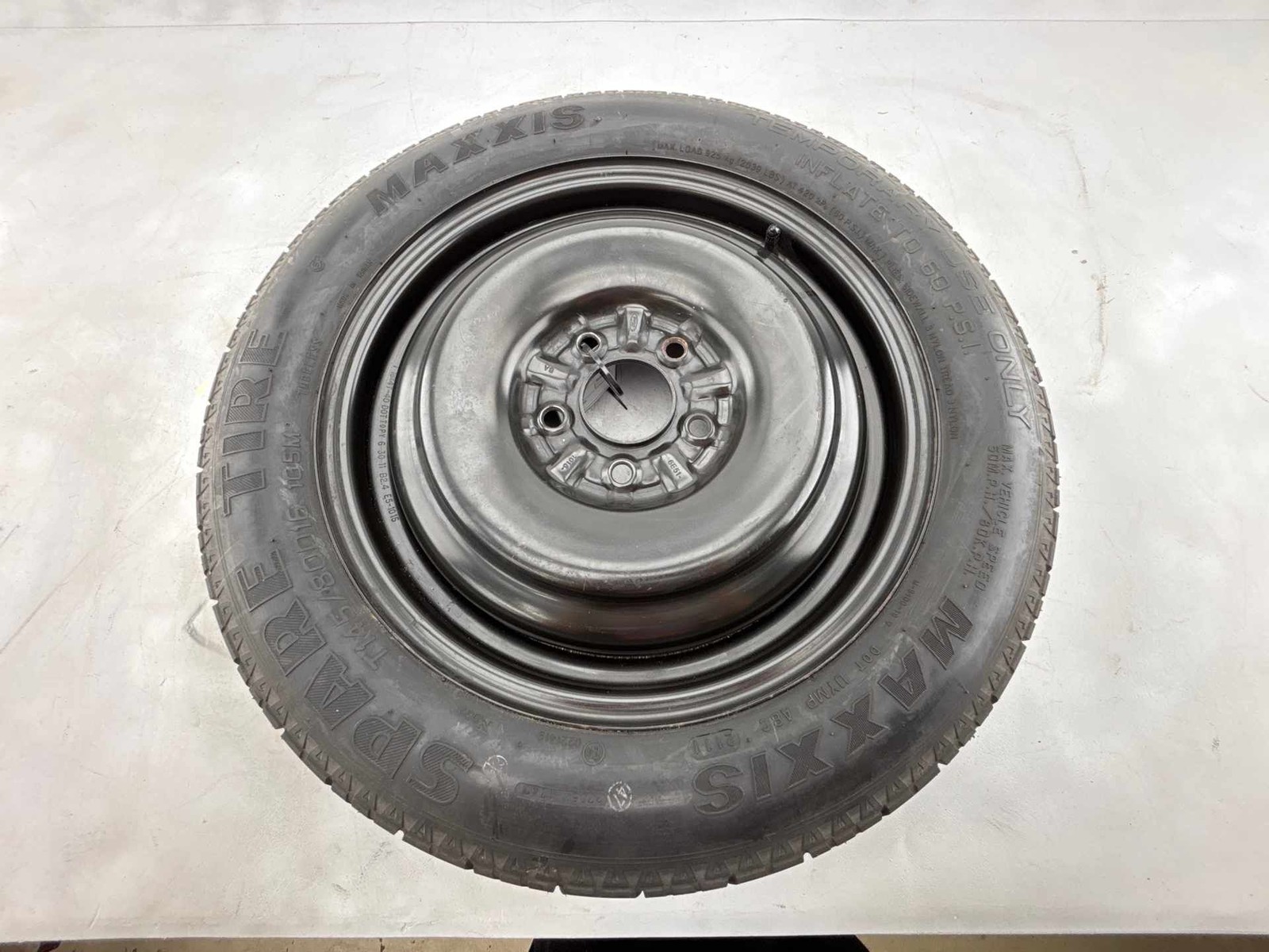 2006-2012 Ford Fusion Compact Spare Tire 145/80D16 105M Rim 16x4 OEM