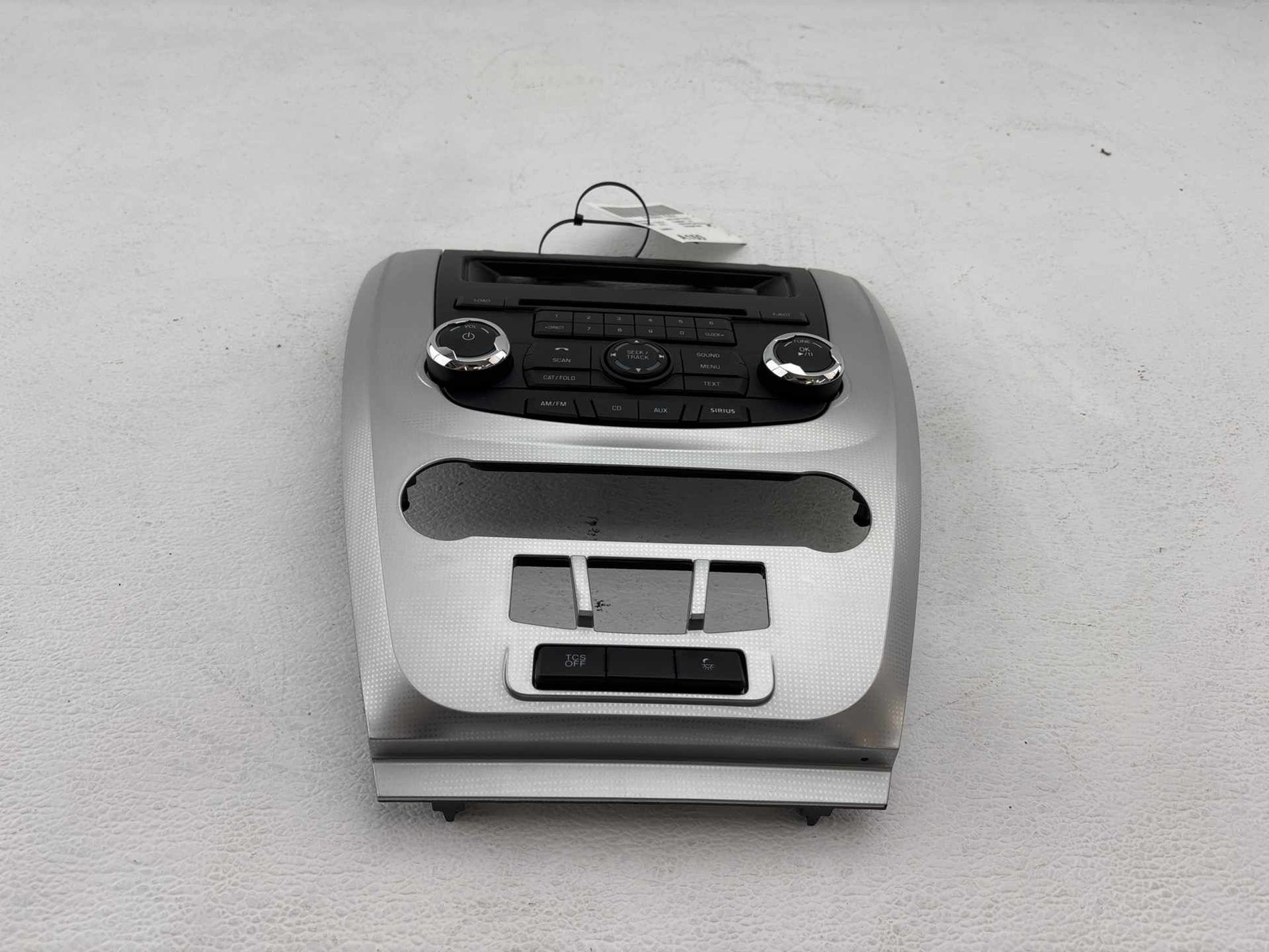 2010-2012 Ford Fusion Audio Radio Control Switch W/ Trim Bezel Panel OEM
