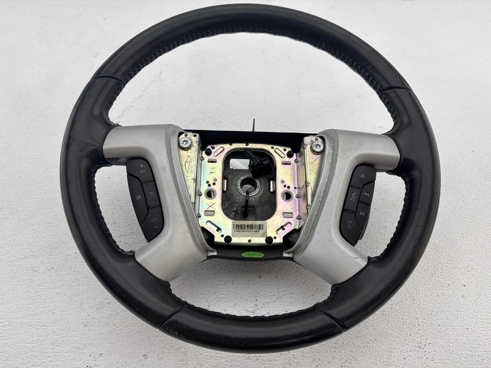 2009 - 2012 Chevrolet Traverse Black Leather Steering Wheel OEM
