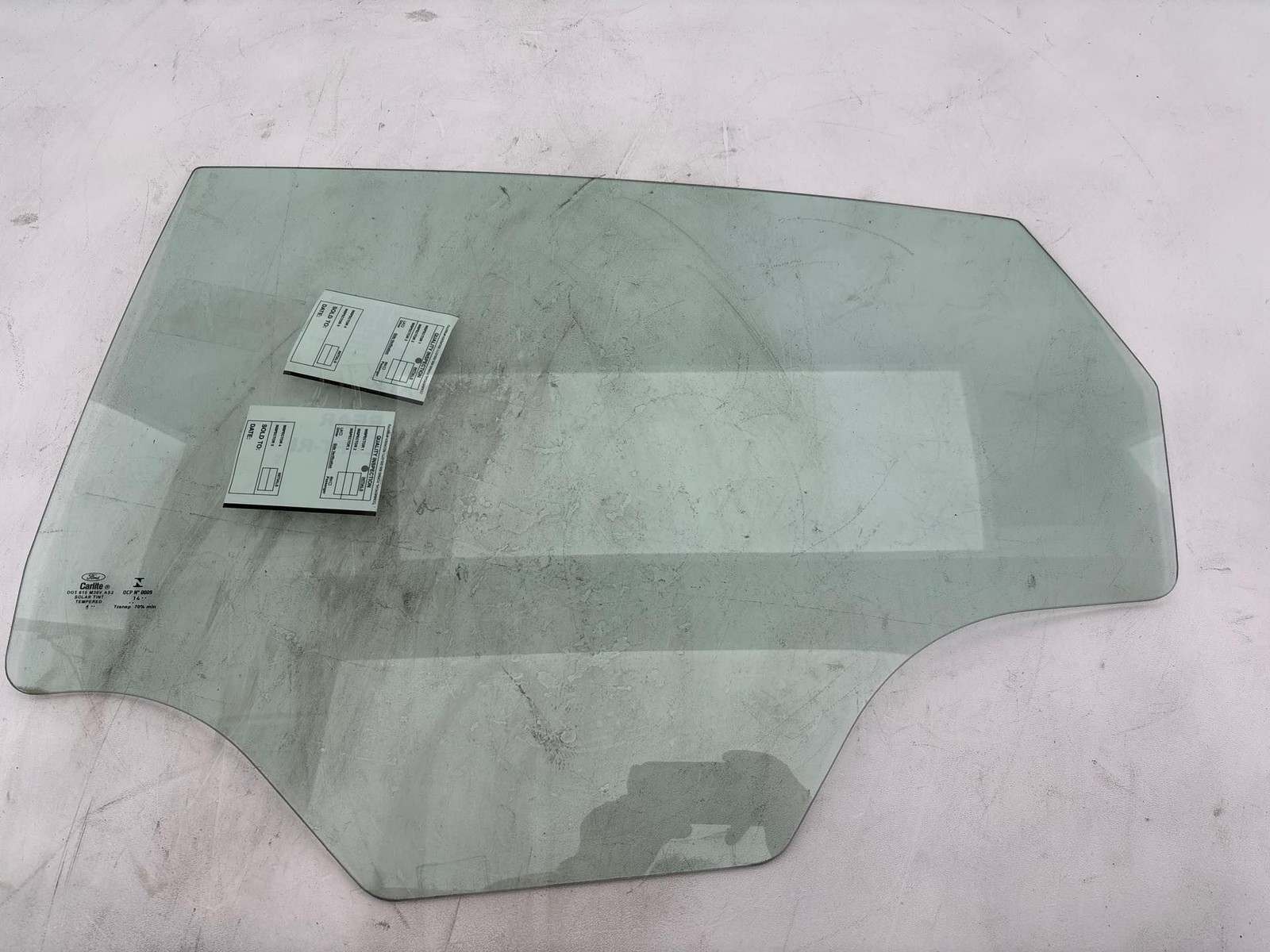 2011 - 2019 FORD FIESTA HATCHBACK REAR LEFT DRIVER SIDE DOOR WINDOW GLASS OEM