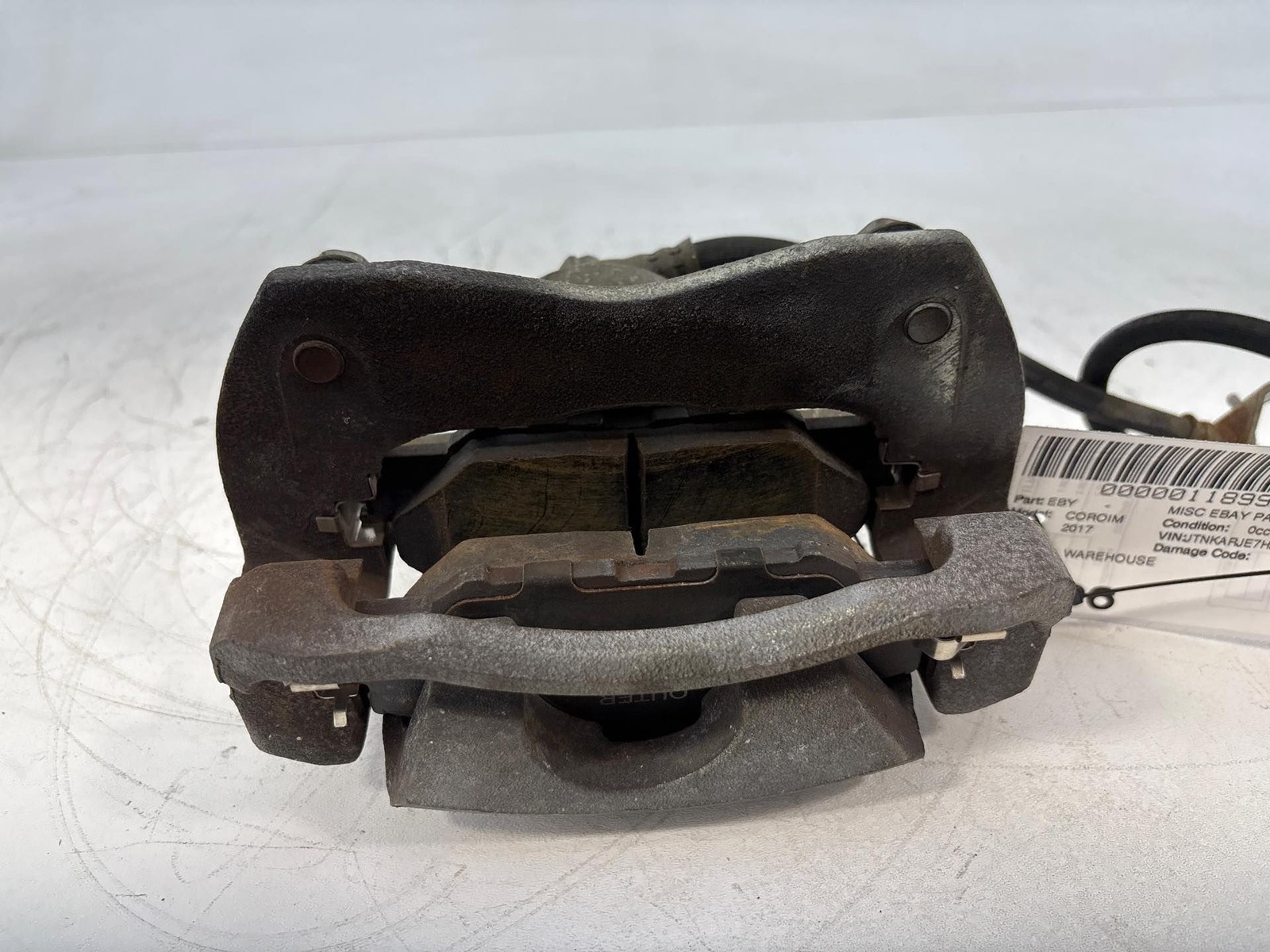 2009-2019 TOYOTA COROLLA FWD FRONT RIGHT PASSENGER SIDE ABS BRAKE CALIPER OEM