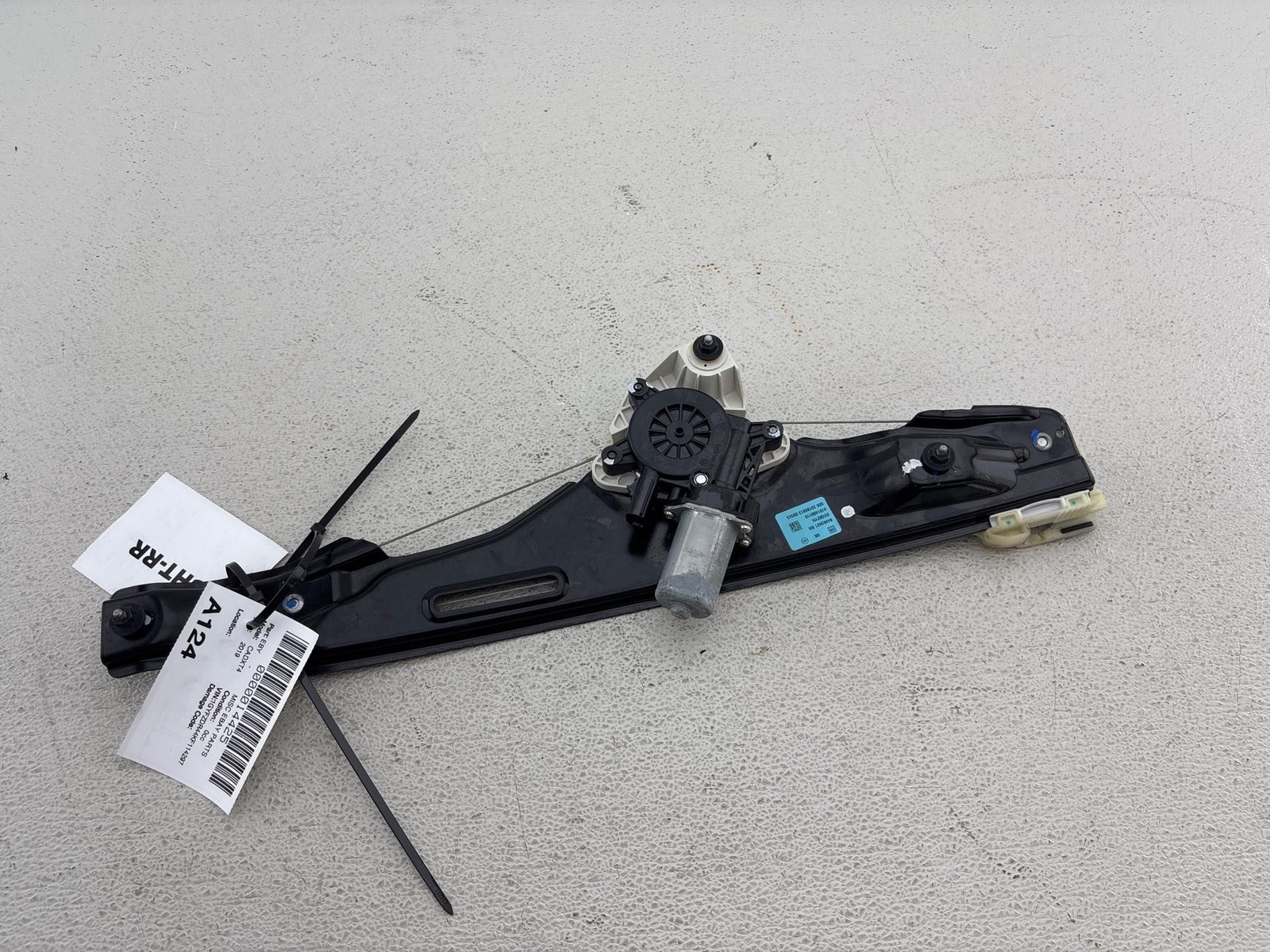 2019-2024 Cadillac XT4 Rear Right Door Window Regulator OEM 84463421