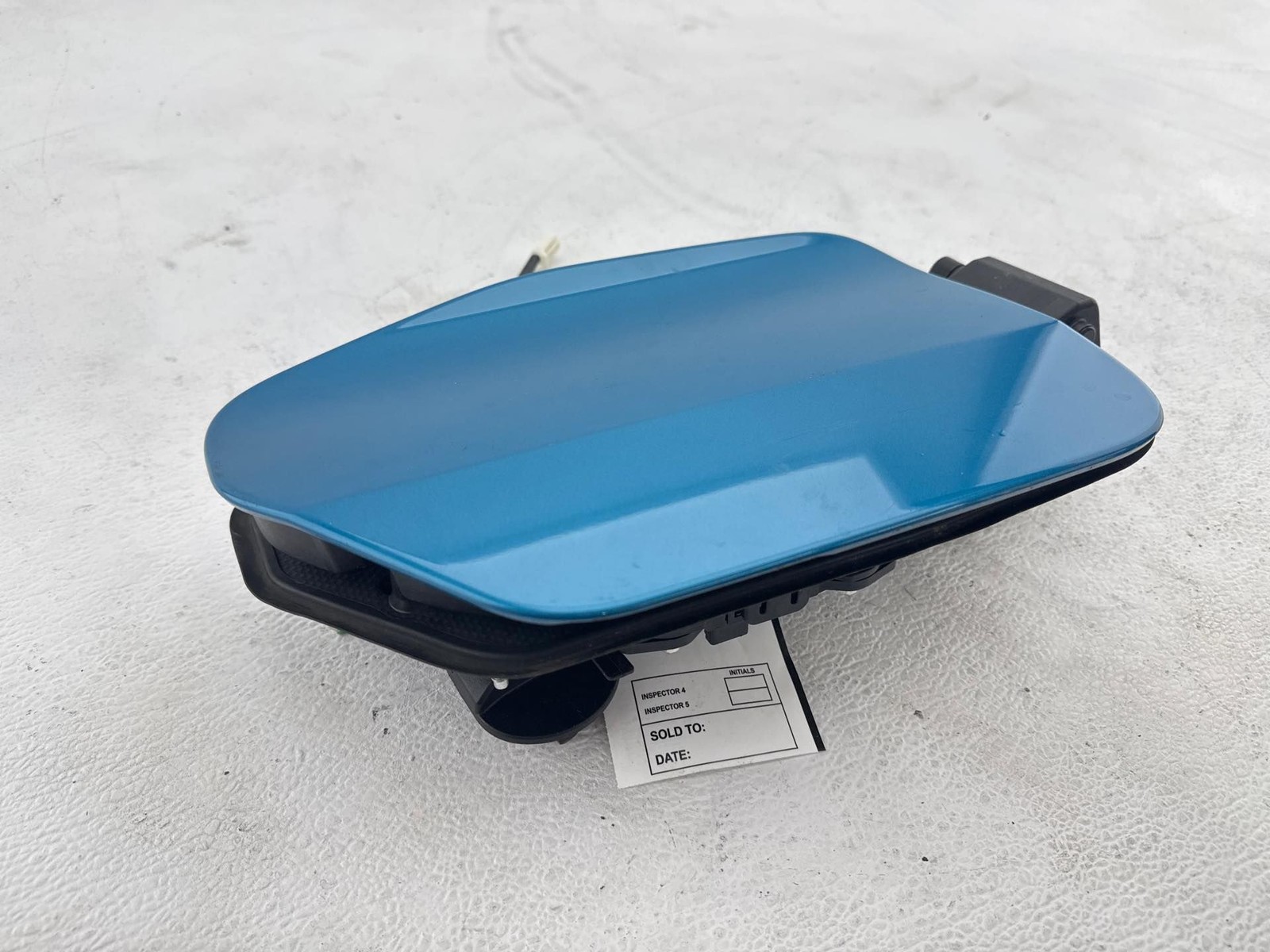 2016-2018 Toyota Prius Prime Fuel Tank Filler Door Lid Cover OEM Blue