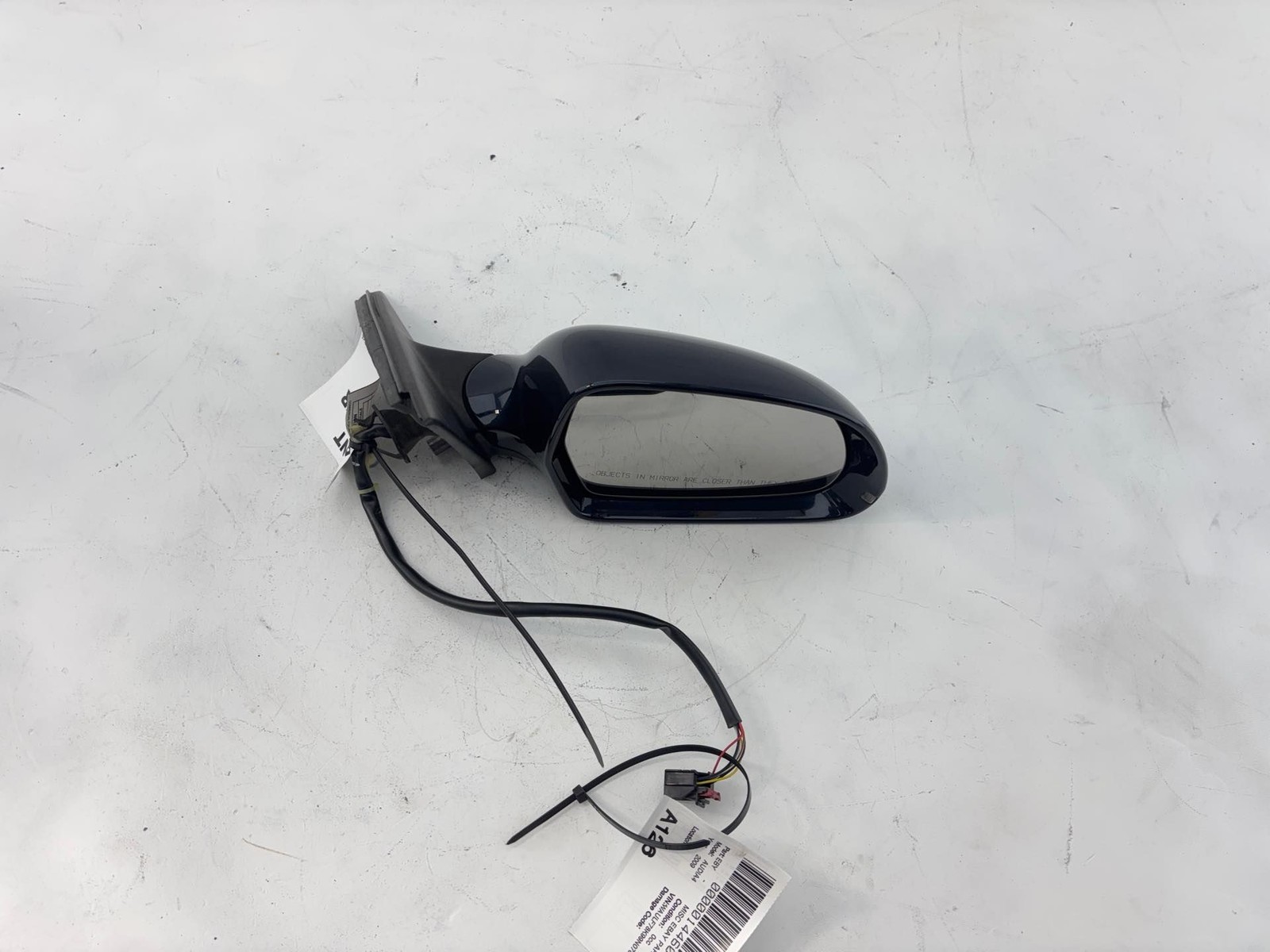 2009 AUDI A4 QUATTRO PASSENGER SIDE DOOR EXTERIOR REAR VIEW MIRROR OEM