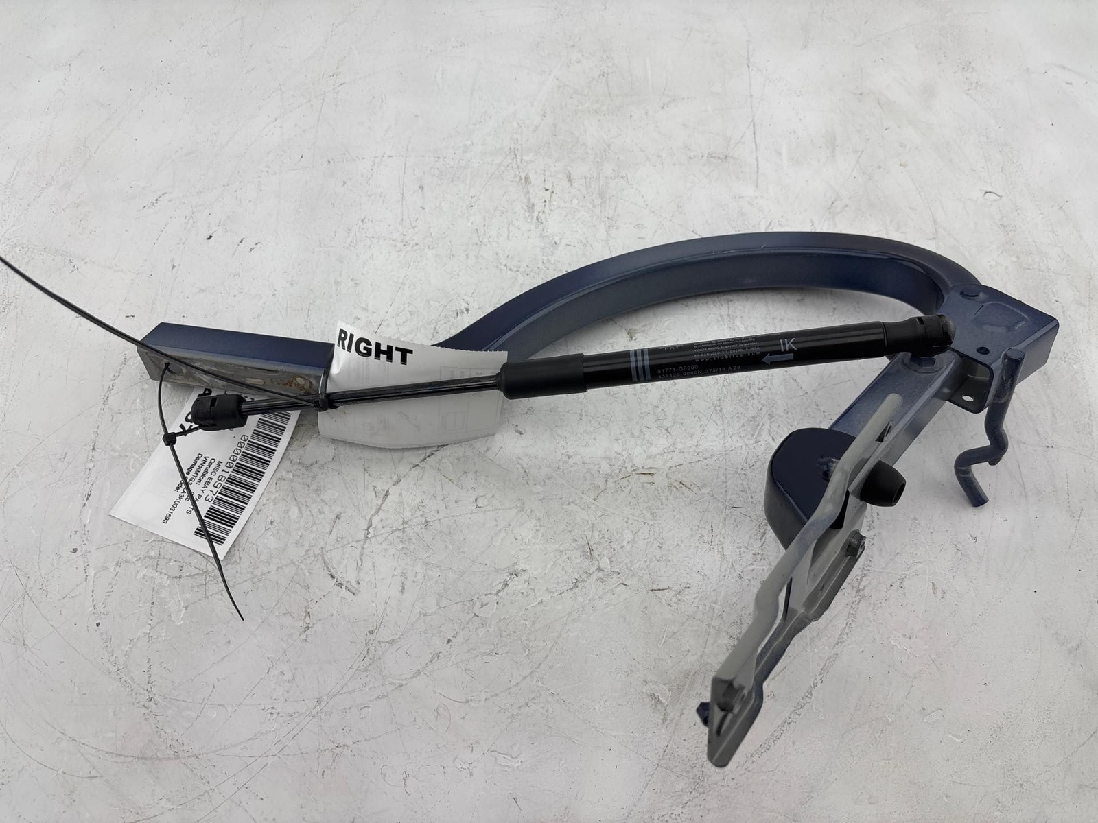 2019-2021 Genesis G70 Rear Right Trunk Deck Lid Hinge OEM