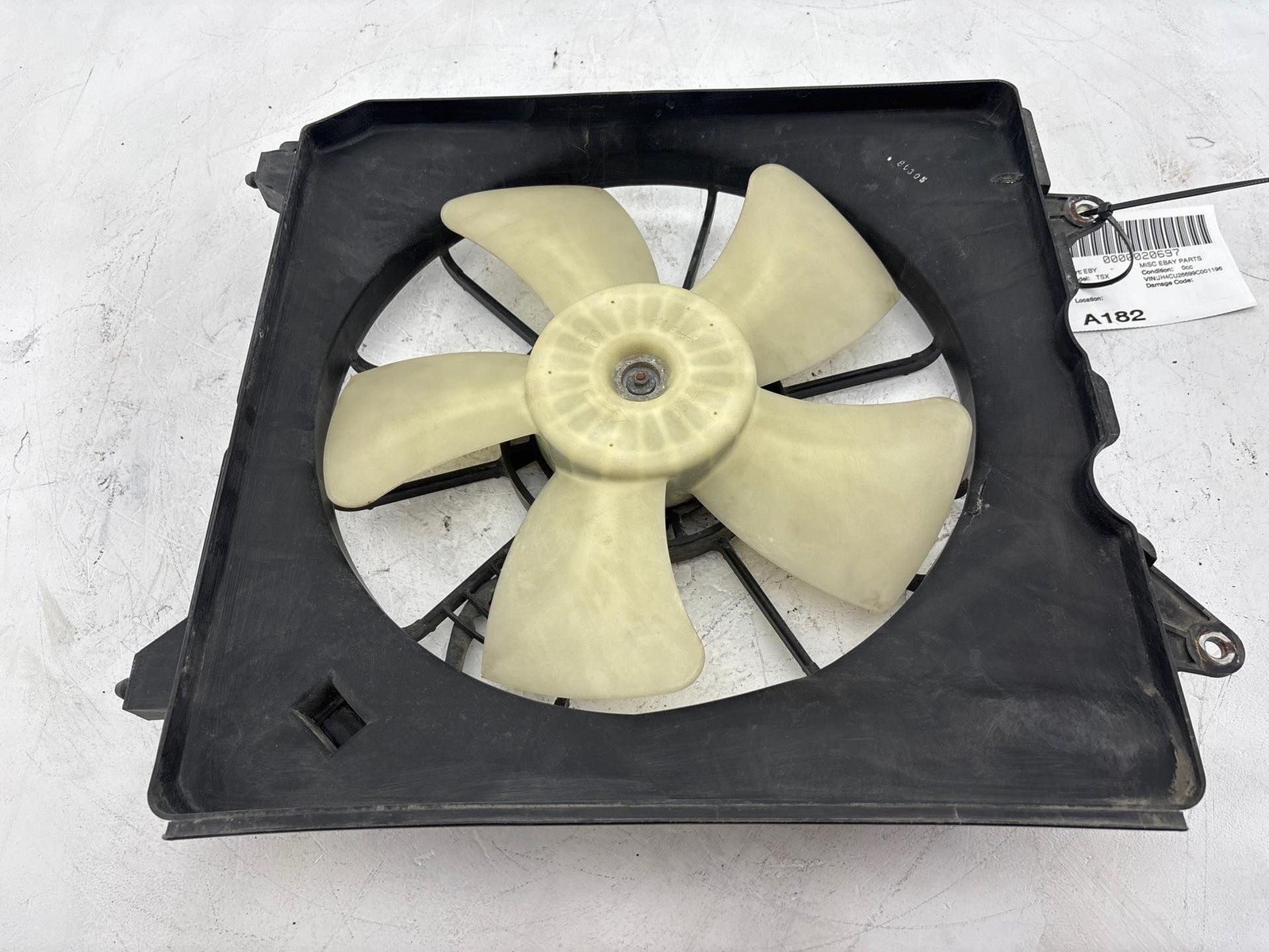 2009-2014 Acura TSX 2.4L Engine Radiator Cooling Fan Motor Assembly OEM