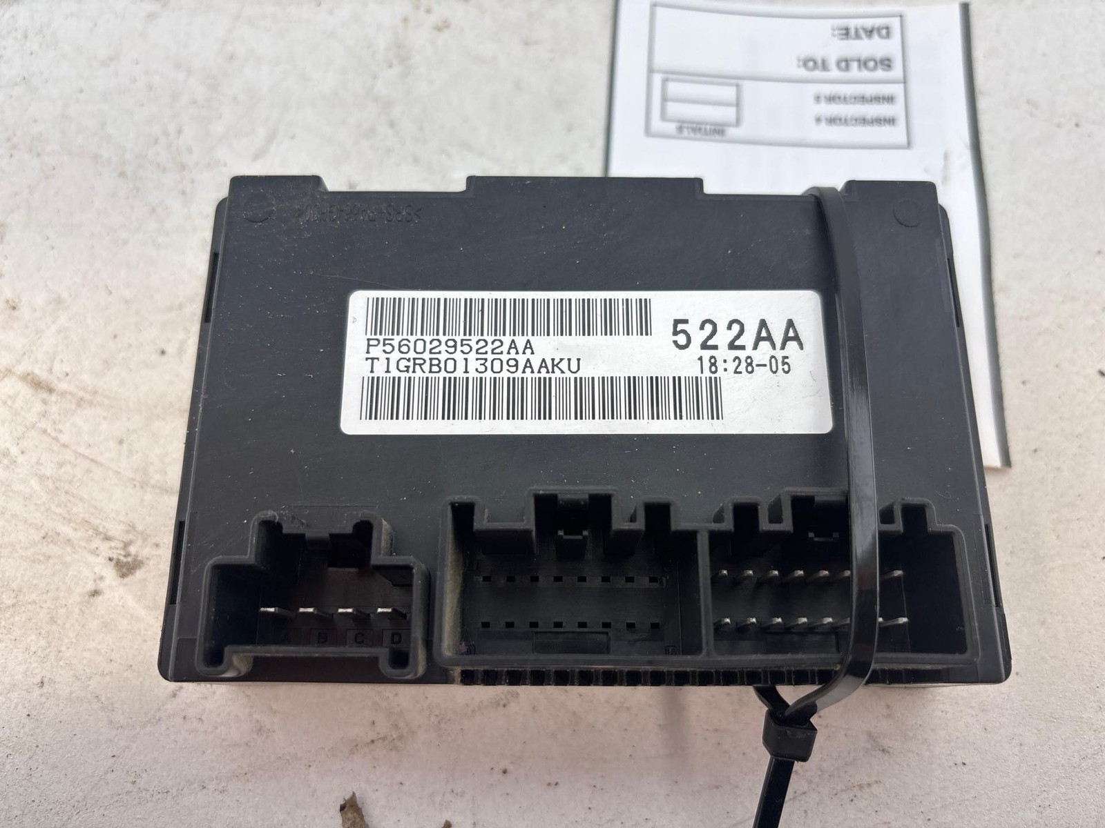 2008-2012 Jeep Liberty Transfer Case Module LHD 56029522AA OEM