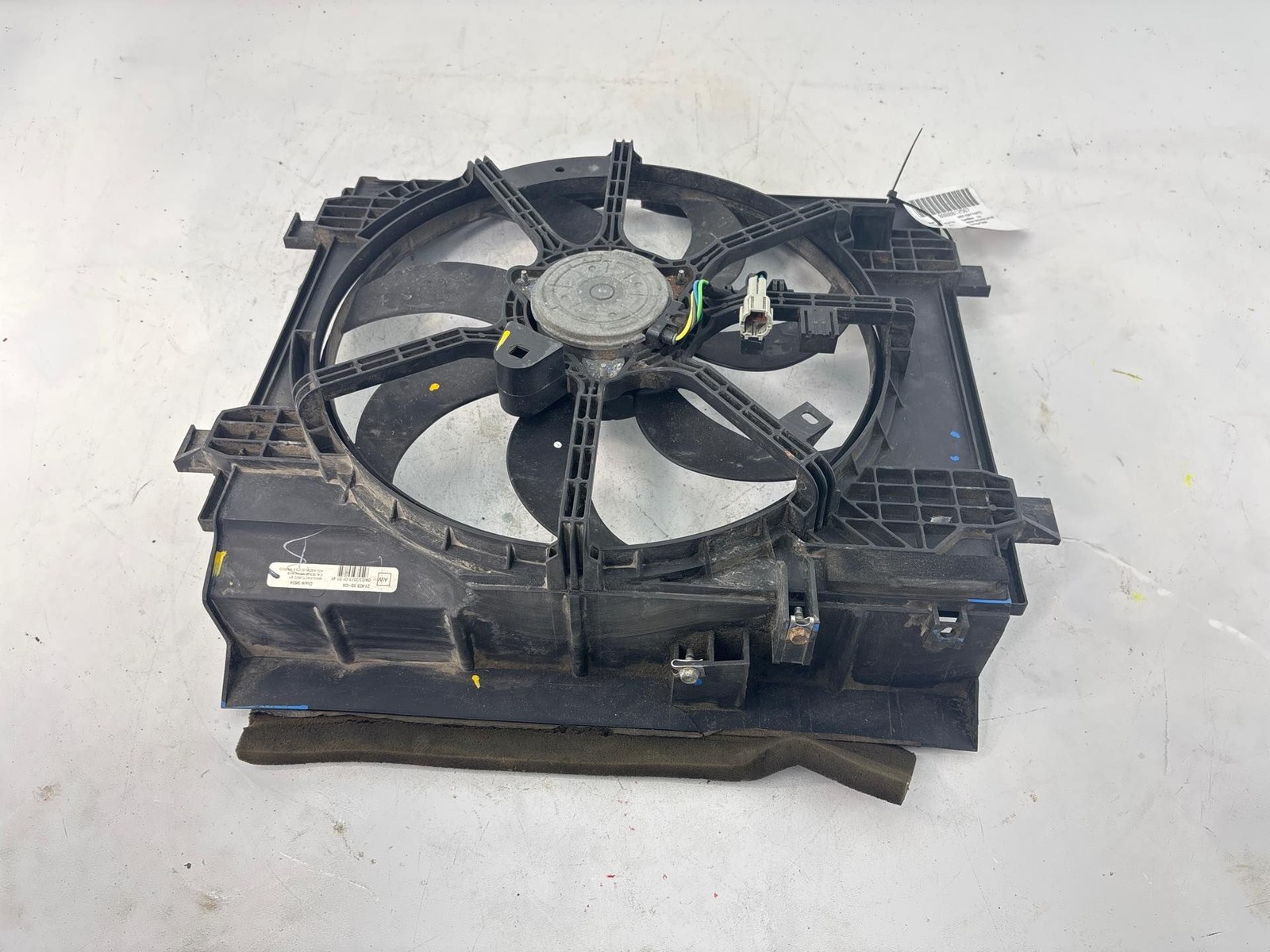2015 - 2019 NISSAN SENTRA 1.8L RADIATOR COOLING FAN MOTOR ASSEMBLY OEM