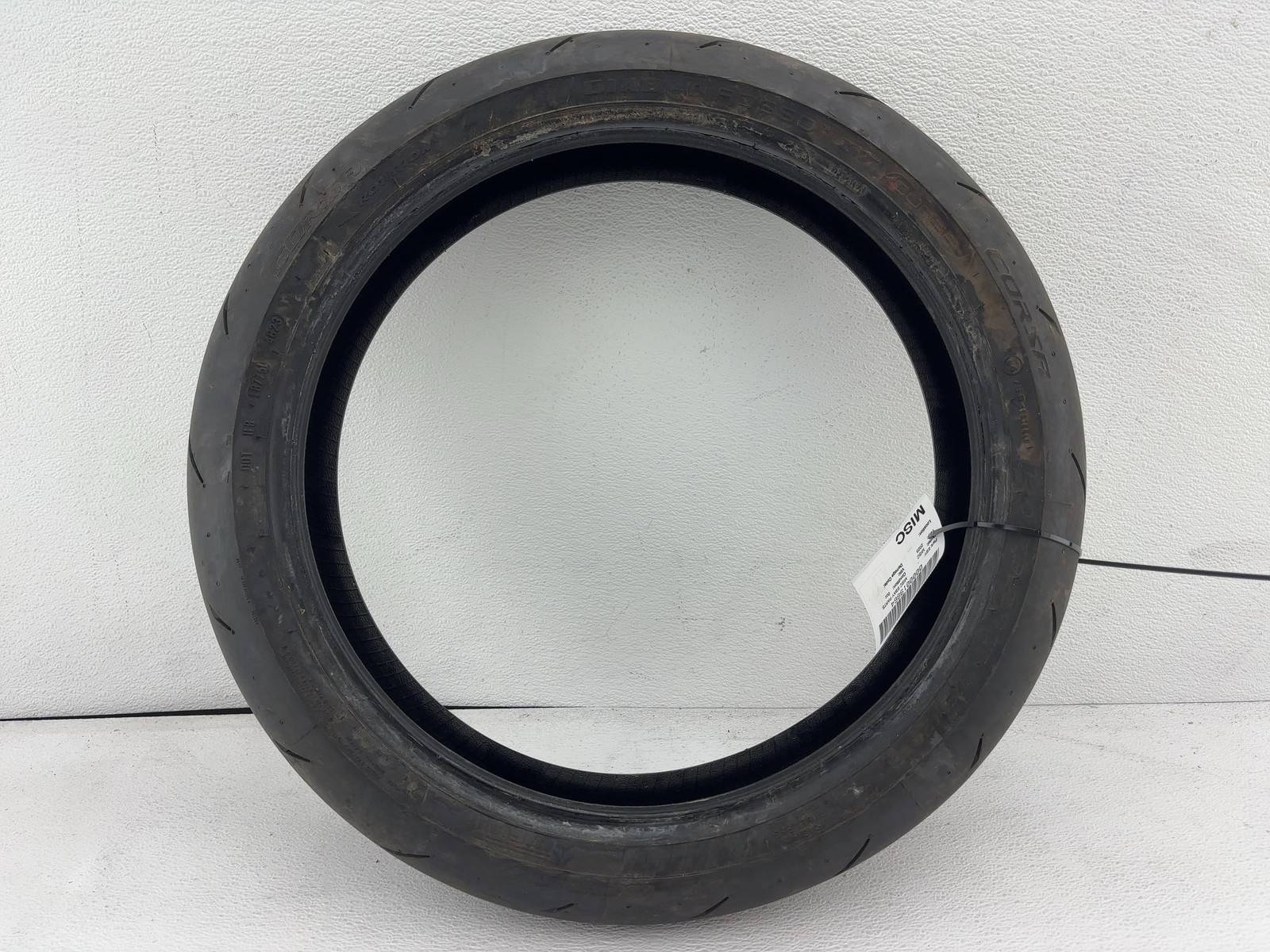 Pirelli Diablo Rosso IV Motorcycle Used Tire 120/70 ZR17 M/C 58W