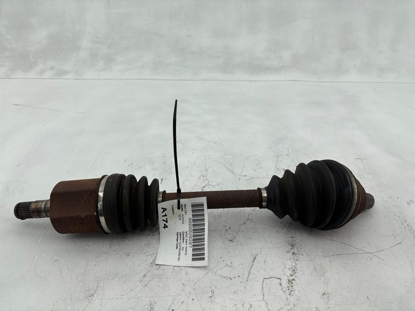 2015-2018 AUDI Q3 Front Left Driver Side Axle Shaft Halfshaft OEM