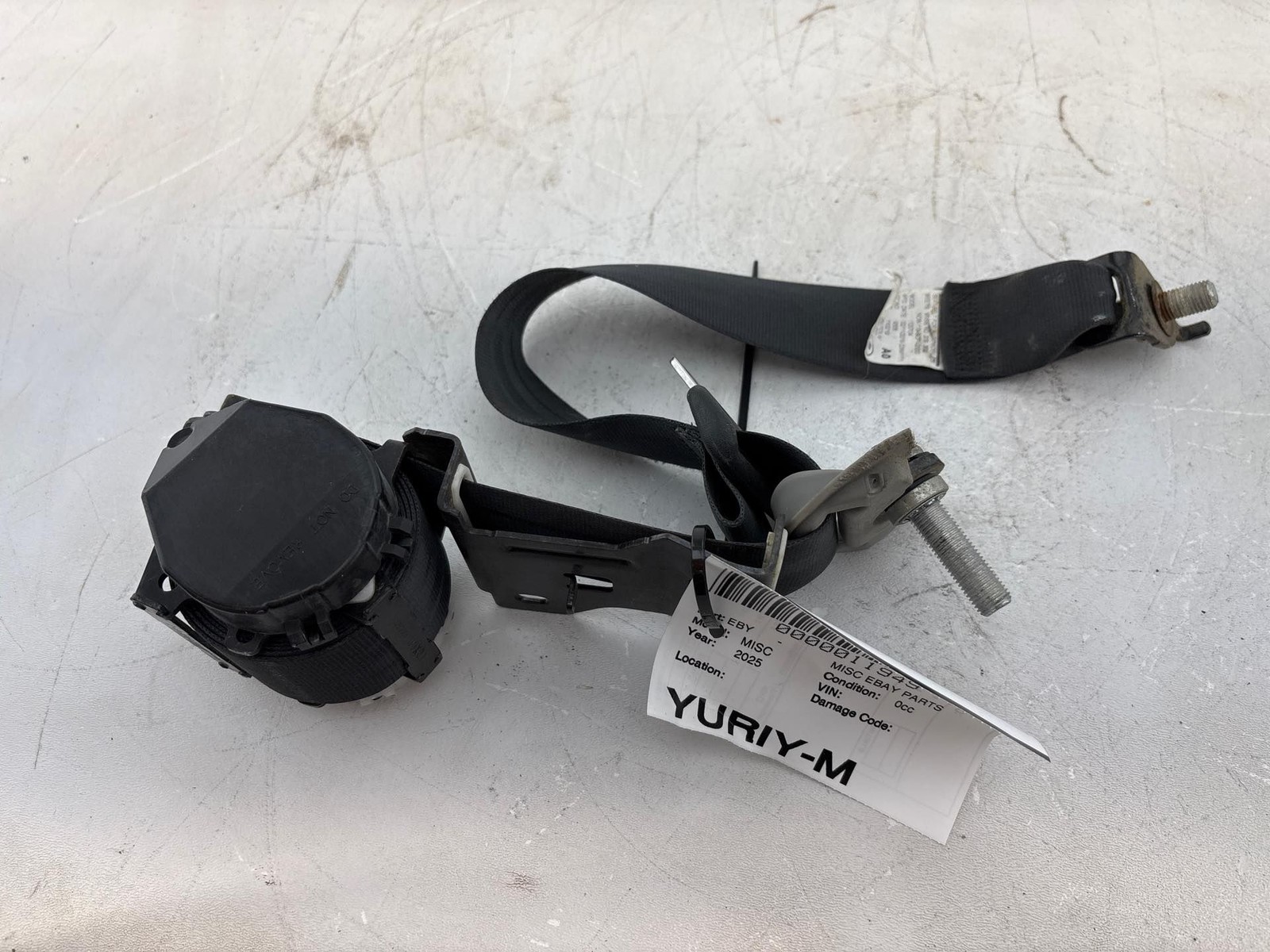 2016-2021 HONDA PILOT REAR 3RD ROW LEFT SIDE SEAT BELT OEM