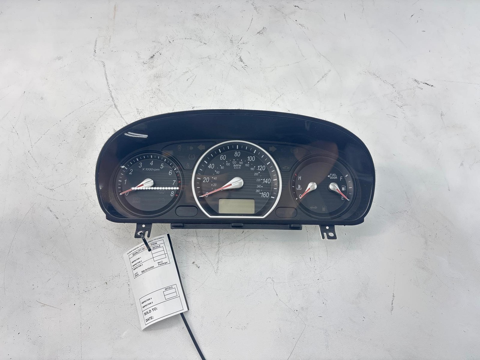 2006 - 2008 Hyundai Sonata 3.3L Instrument Cluster Speedometer OEM 94001-0A170