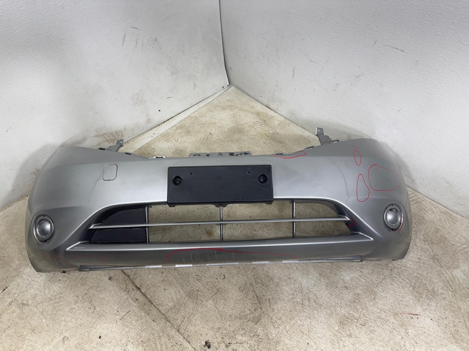 2014-2017 Nissan Versa Hatchback Front Bumper Cover OEM