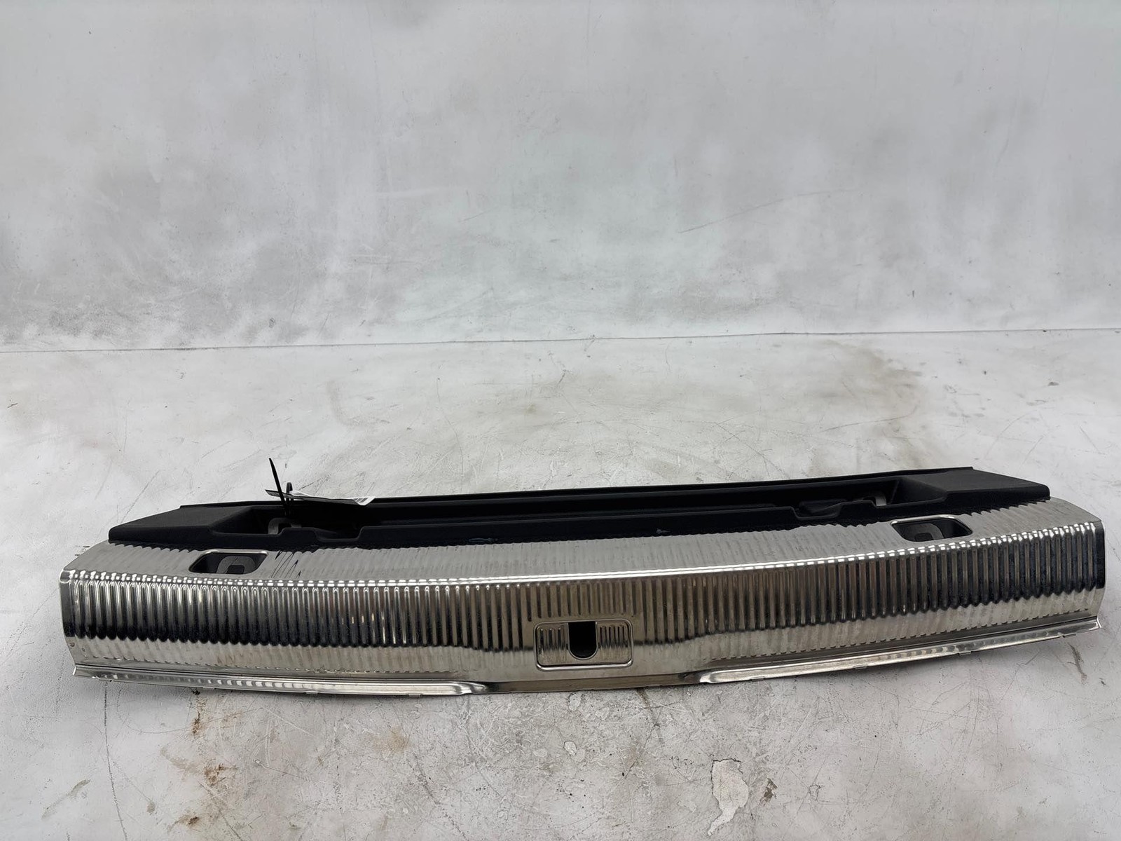 2015-2018 Audi Q3 Rear Trunk Latch Lock Sill Scuff Plate Trim Cover Oem