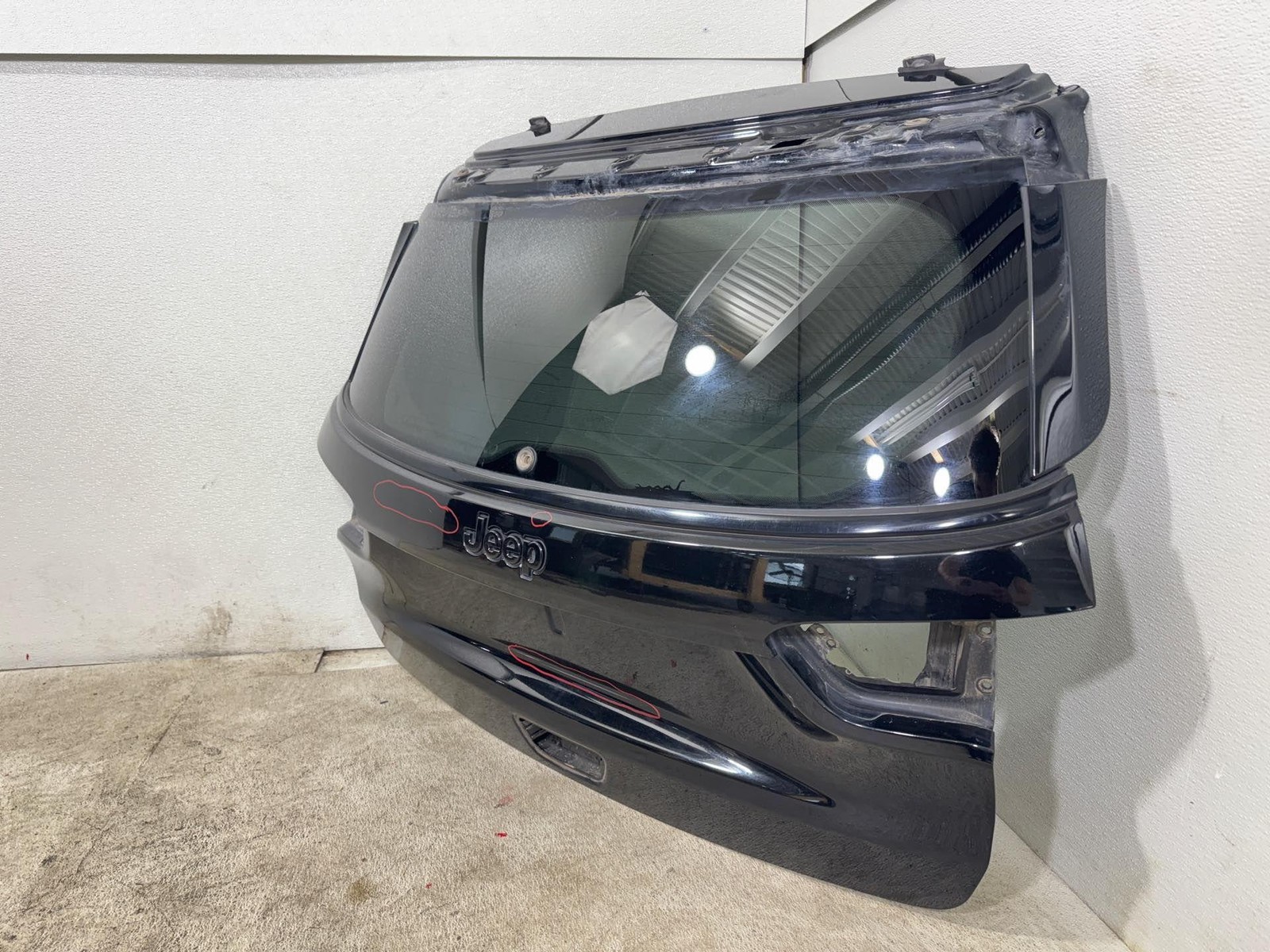 2017-2024 Jeep Compass Rear Trunk Lid Deck Panel Trim Oem