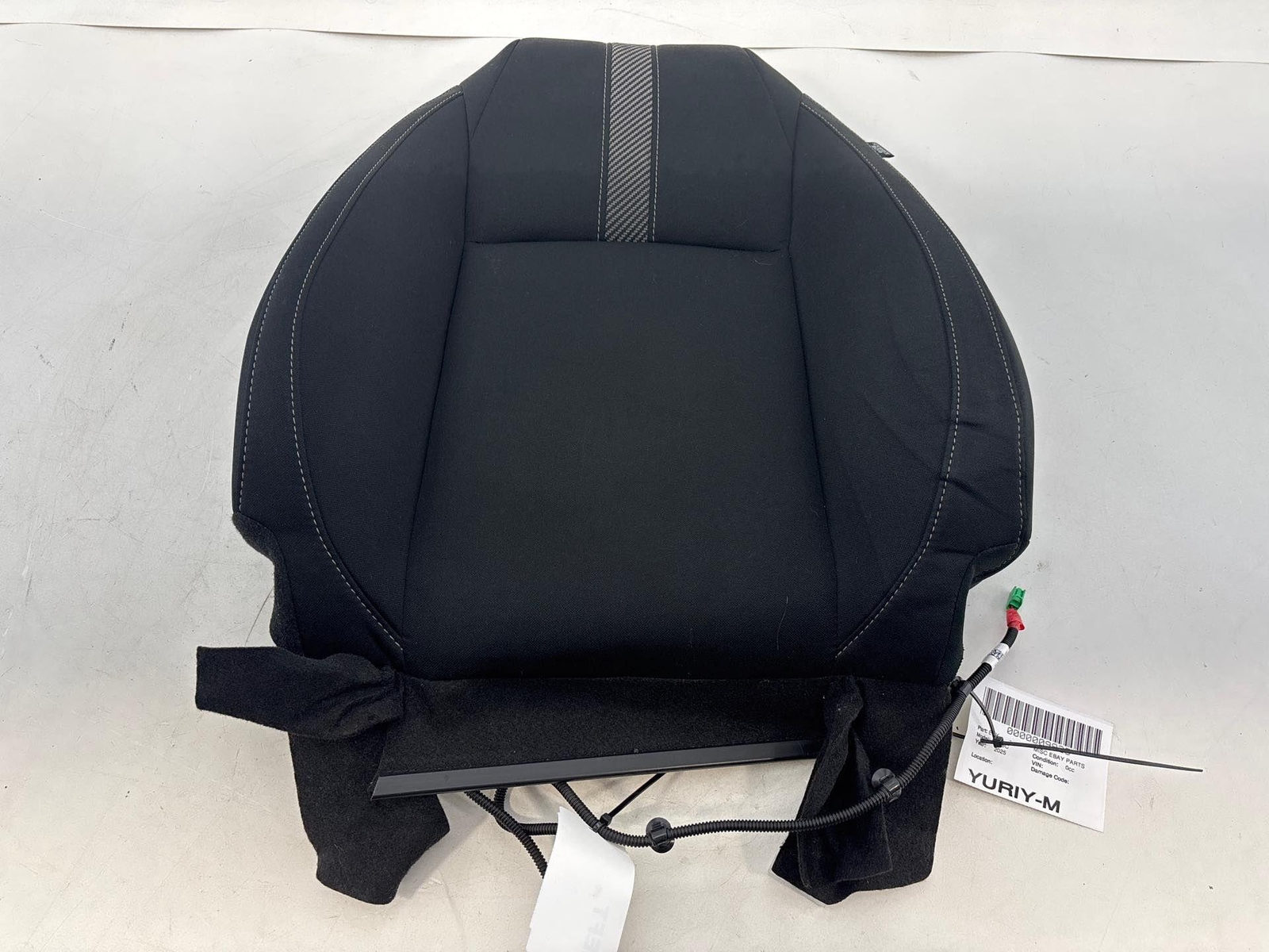 2017-2021 Honda Civic Front Left Driver Side Upper Seat Cushion Black Oem