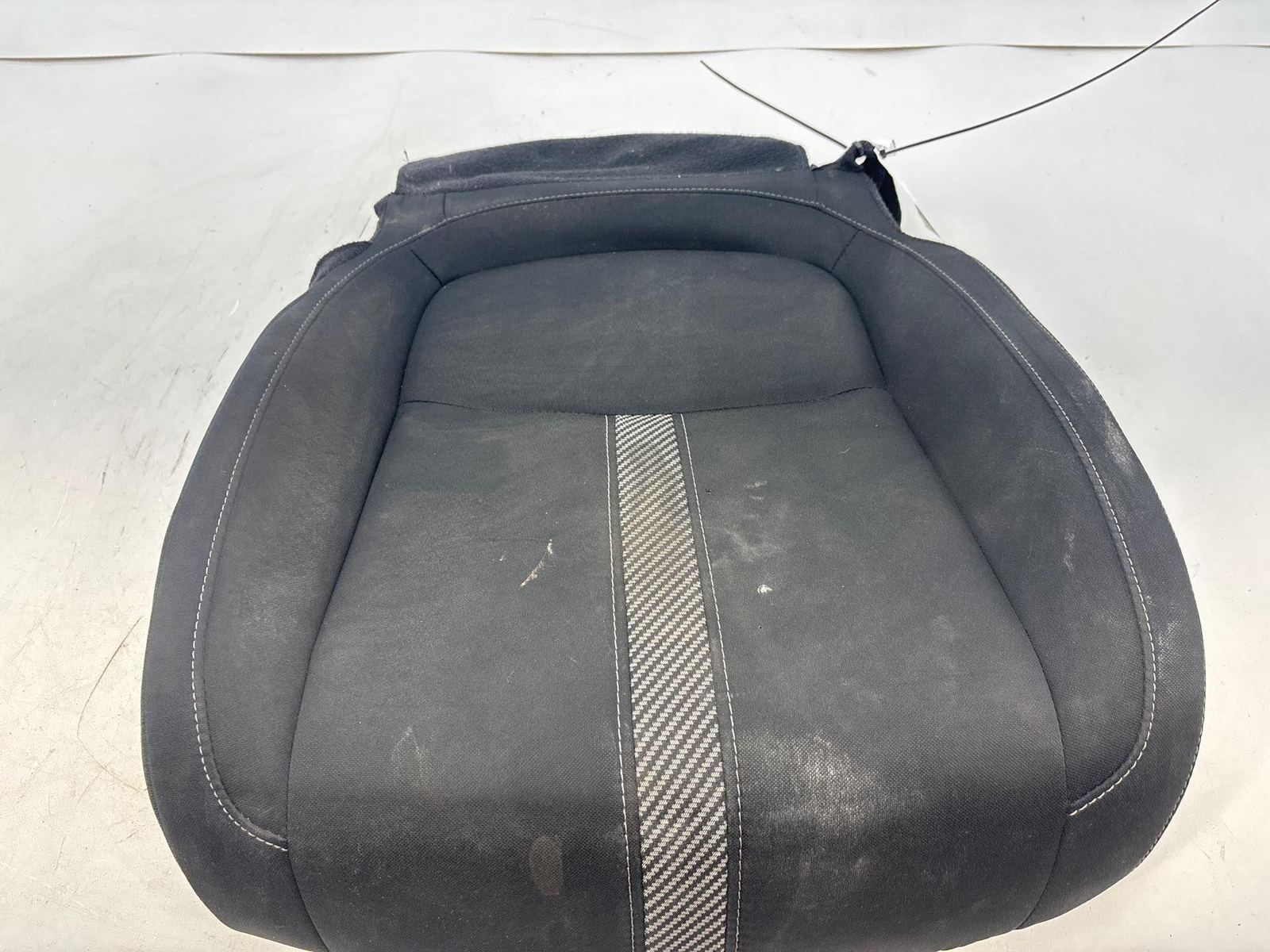 2016-2017 Honda Civic Front Left Driver Seat Lower Cushion Cloth Black Oem