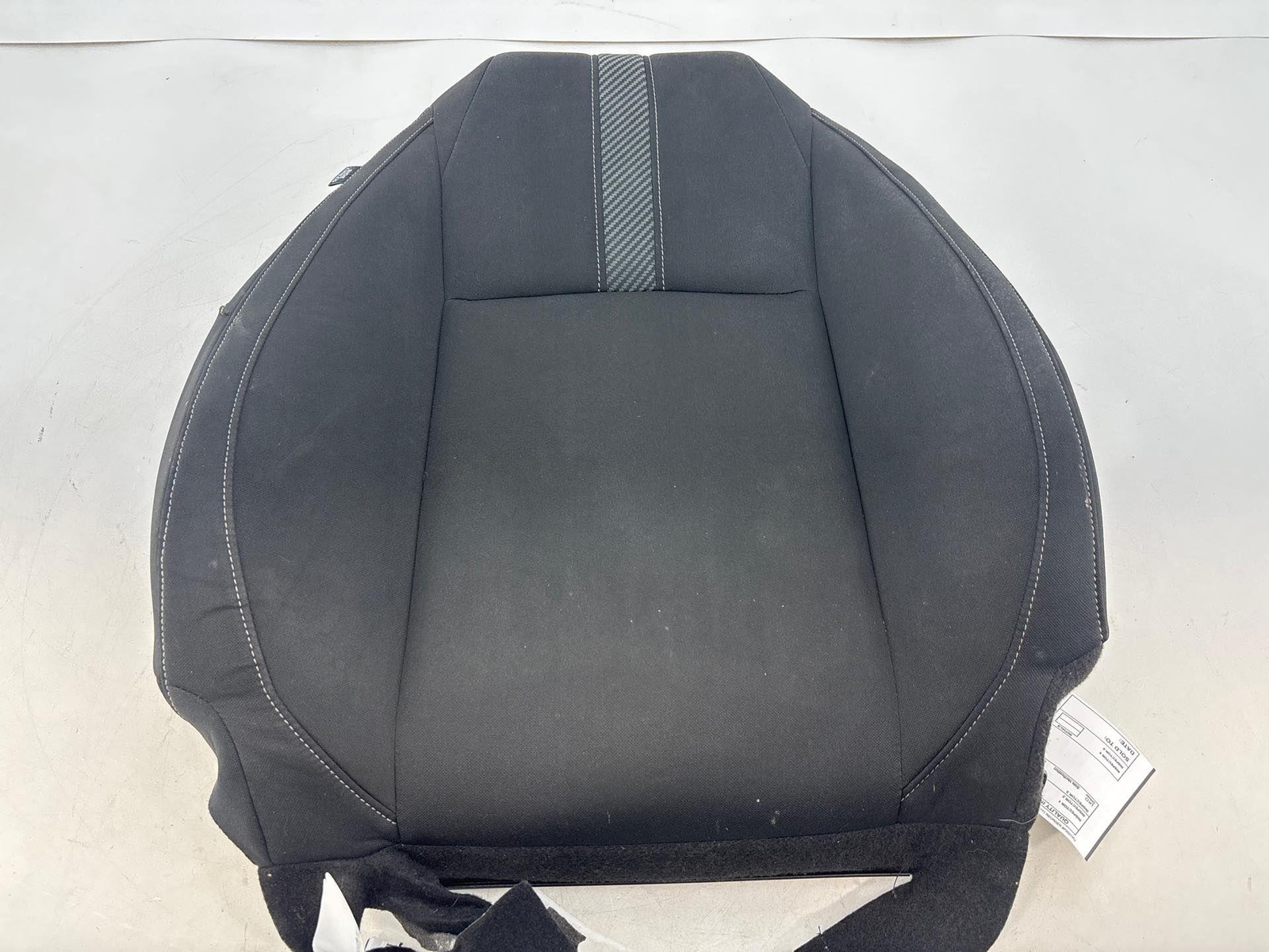 2017-2021 Honda Civic Front Right Upper Seat Cushion Black Oem