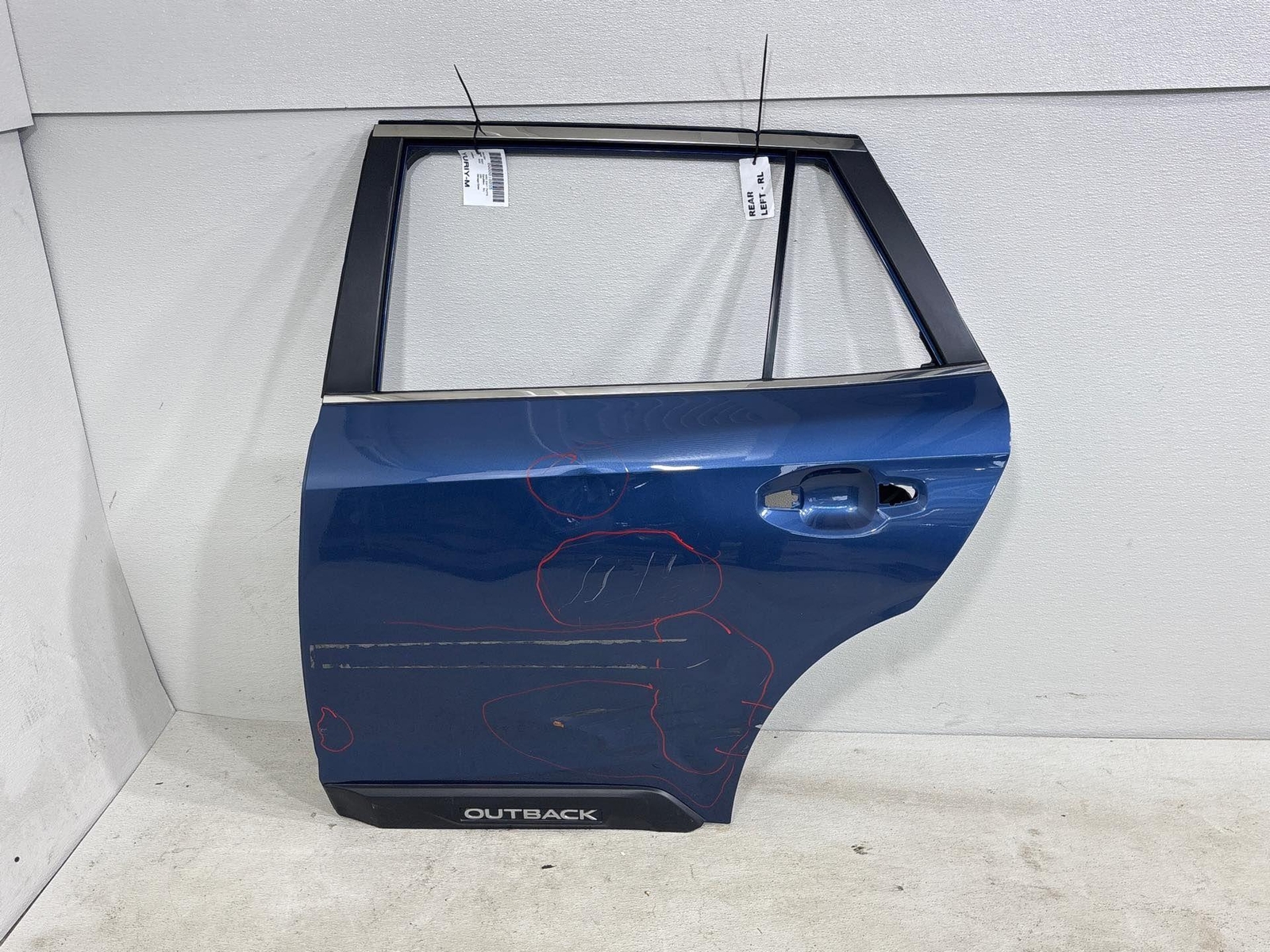 2020-2024 Subaru Outback Rear Left Driver Side Door Shell Panel OEM *Scratches*