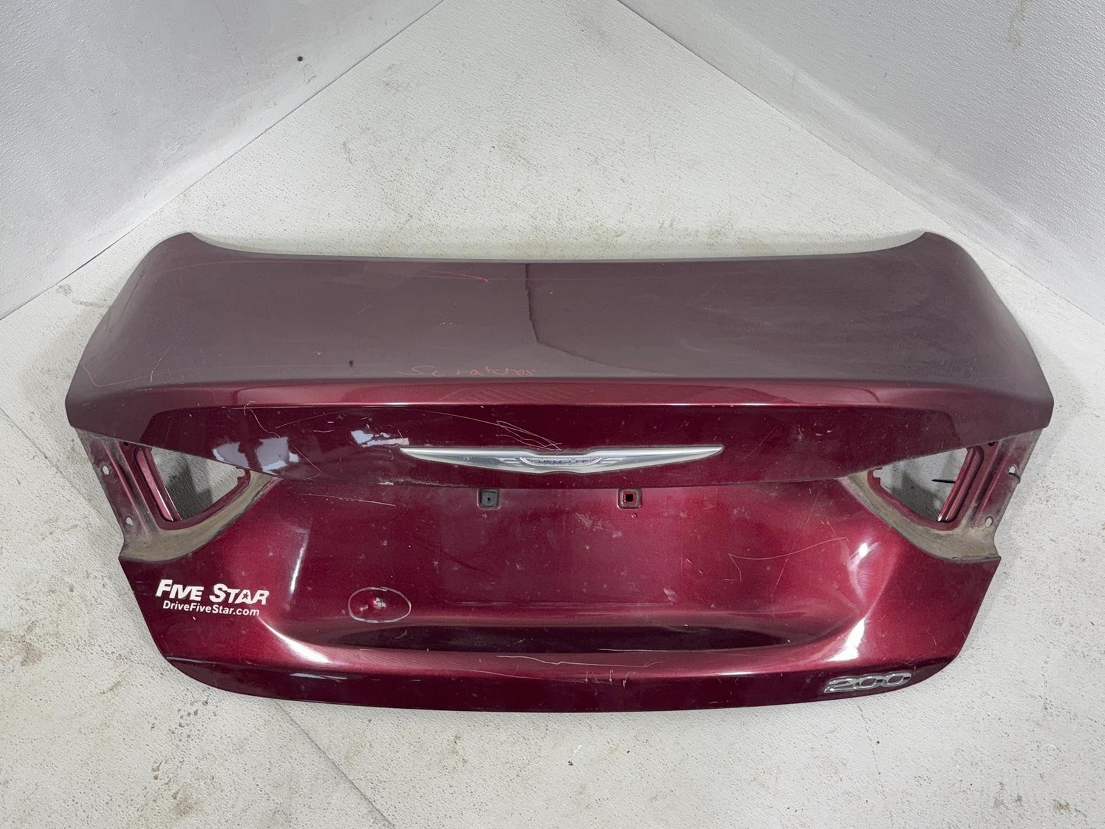 2015-2017 CHRYSLER 200 REAR TRUNK LID SHELL PANEL OEM