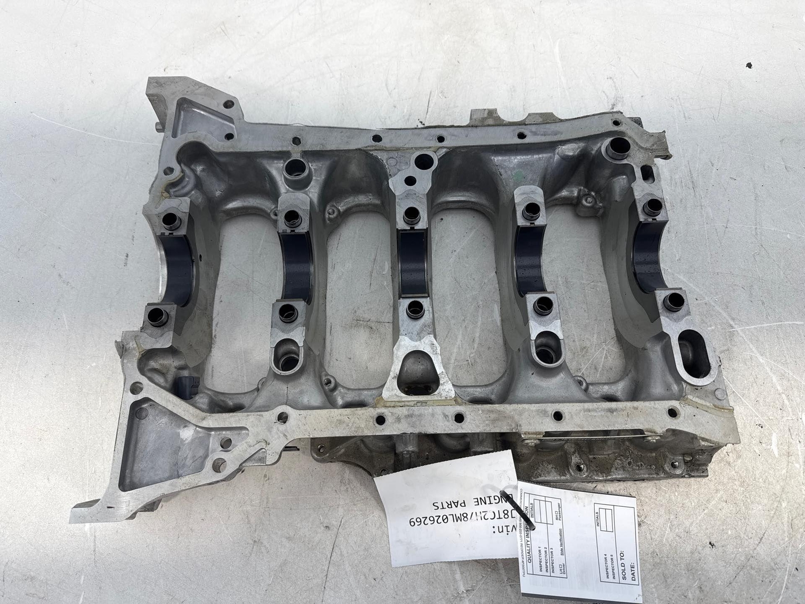 2019-2021 Acura Rdx Engine Cylinder Block Crankshaft Lower Bearing Oem