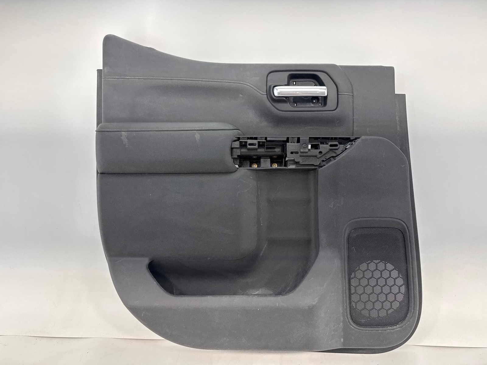 19-24 Sierra Black Rear Driver Side Left Lh Interior Door Trim Panel Oem