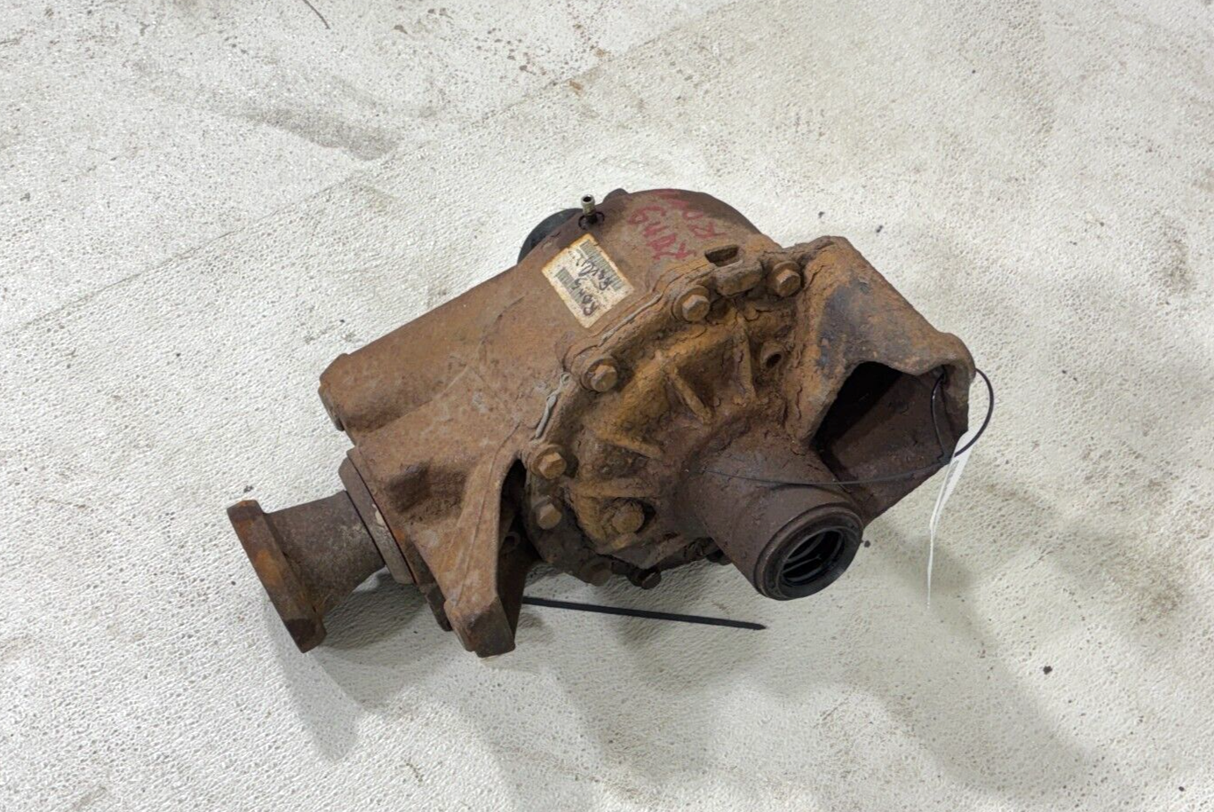 2006-2009 Land Range Rover Rear Hse Rear Differential Diff Axle Carrier 3:73 Oem