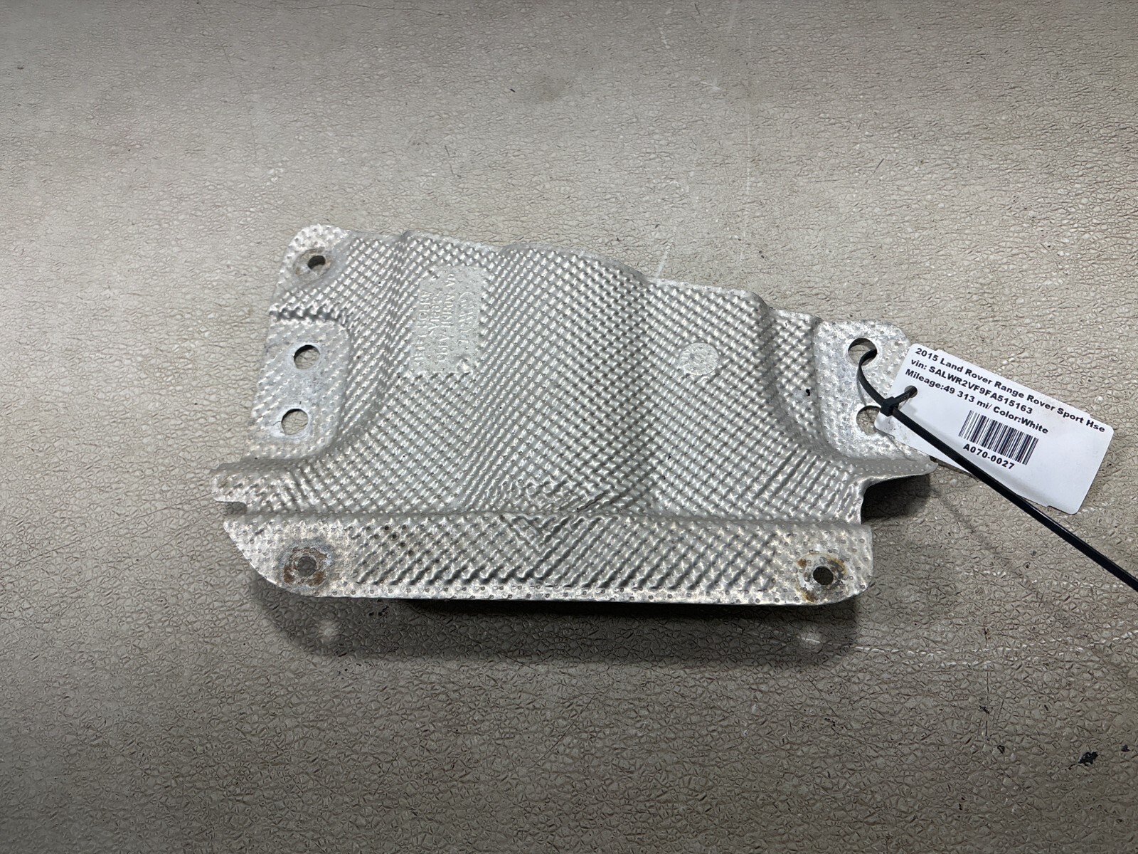 2013 - 2019 Land Rover Range Rover Sport Engine Heat Shield Oem Cpla-114B04-Ad