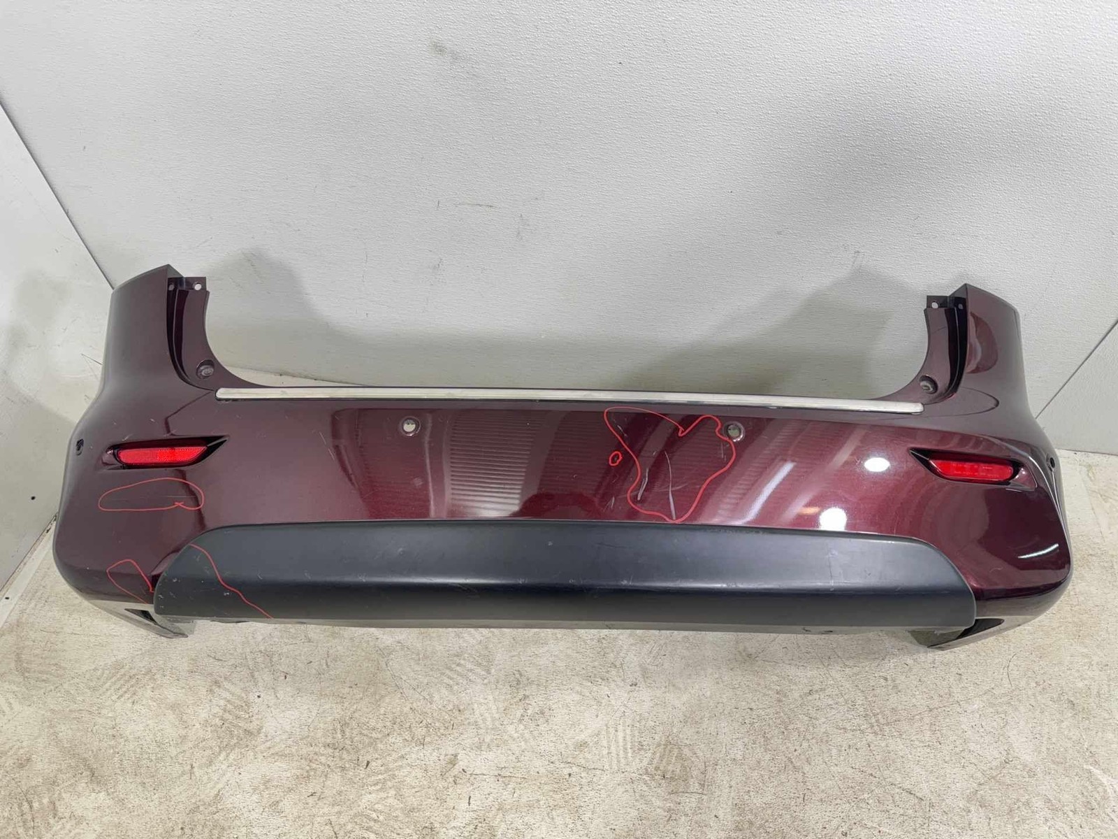 2013 - 2015 Infiniti Qx60 Jx35 Rear Bumper Cover Panel Oem