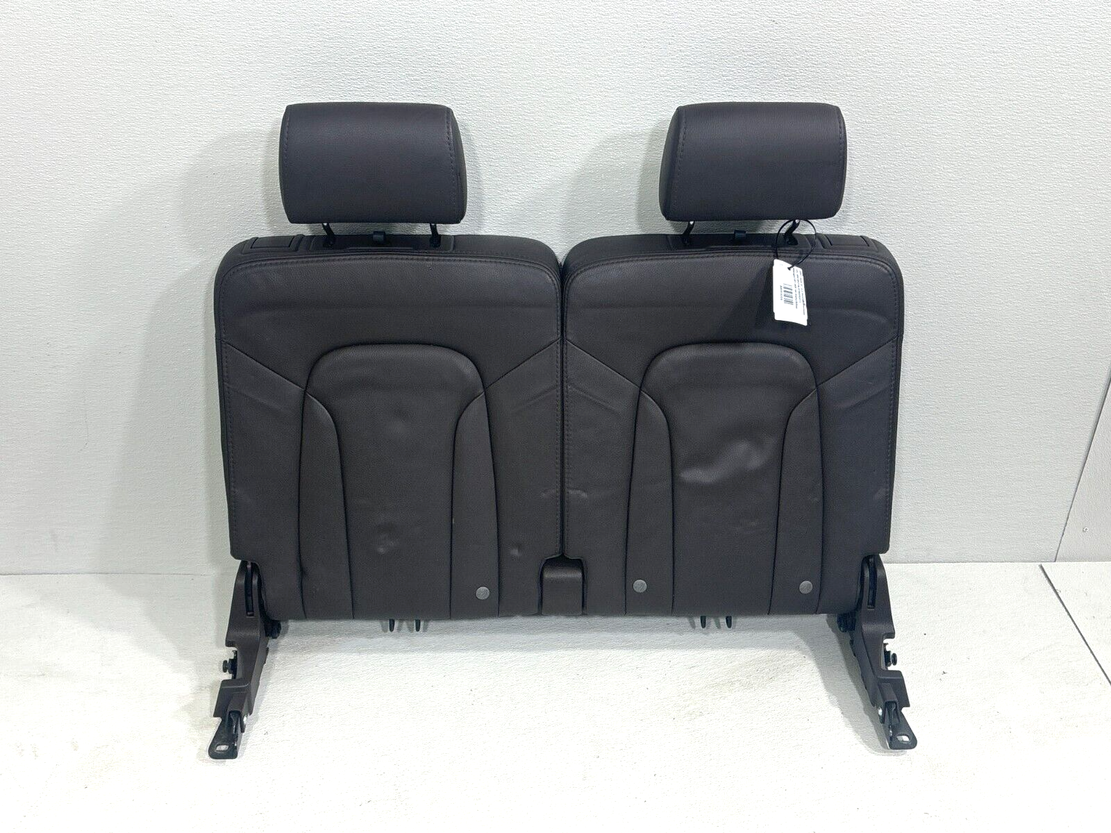 2007-2009 Audi Q7 Rear 3Rd Seat Upper Cushion  Leather Brown Oem